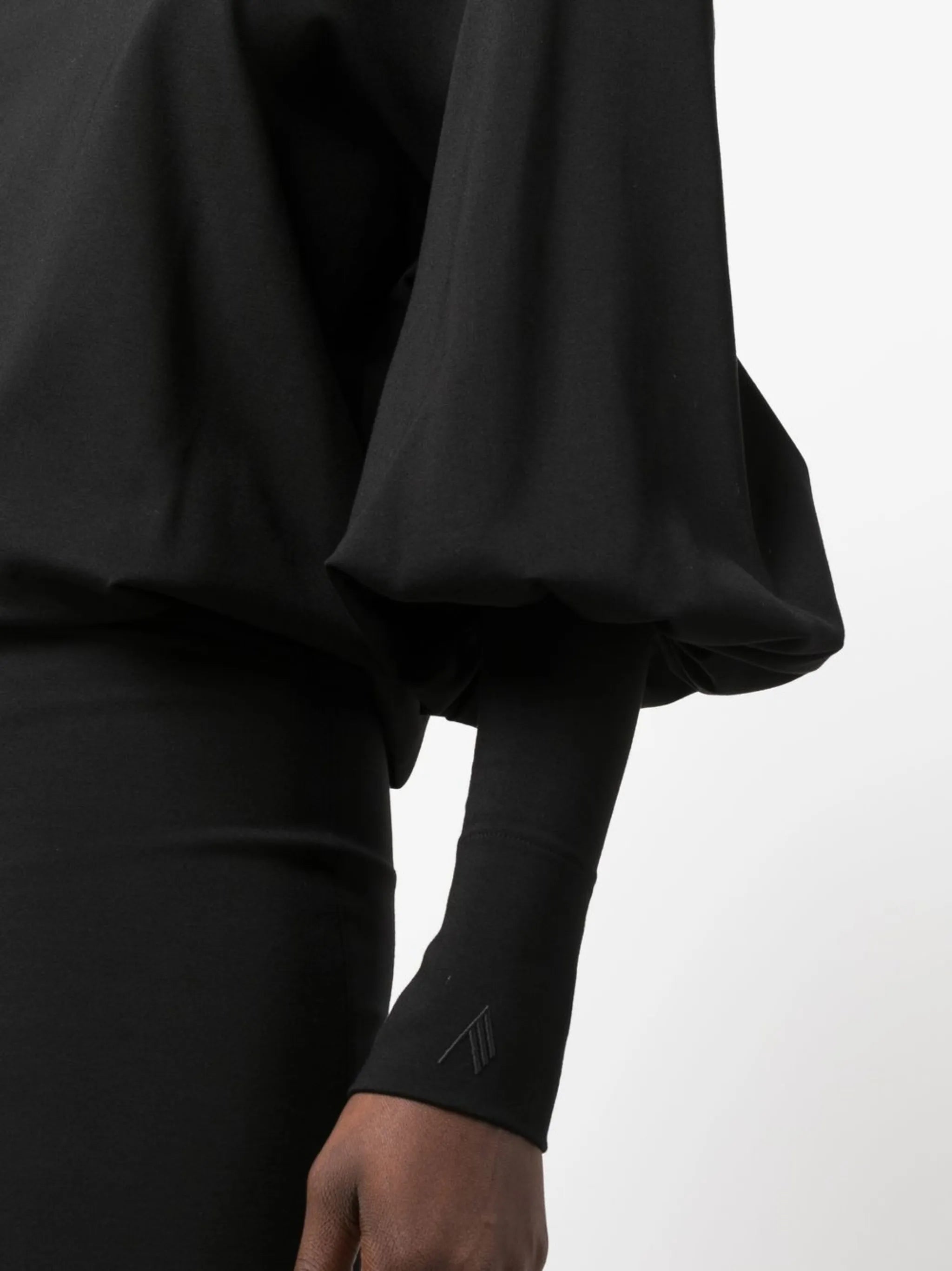 Quinn draped mini dress