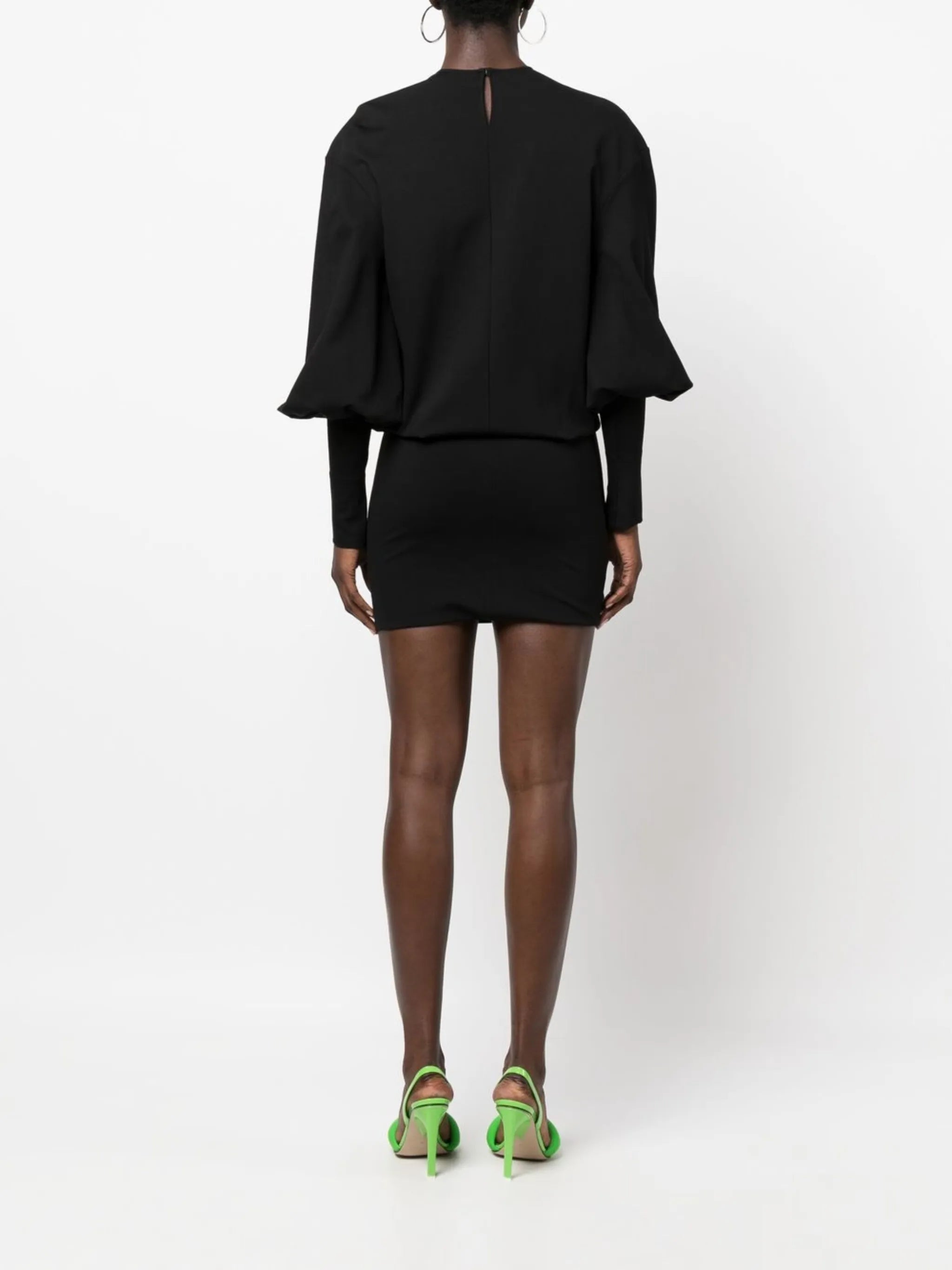 Quinn draped mini dress