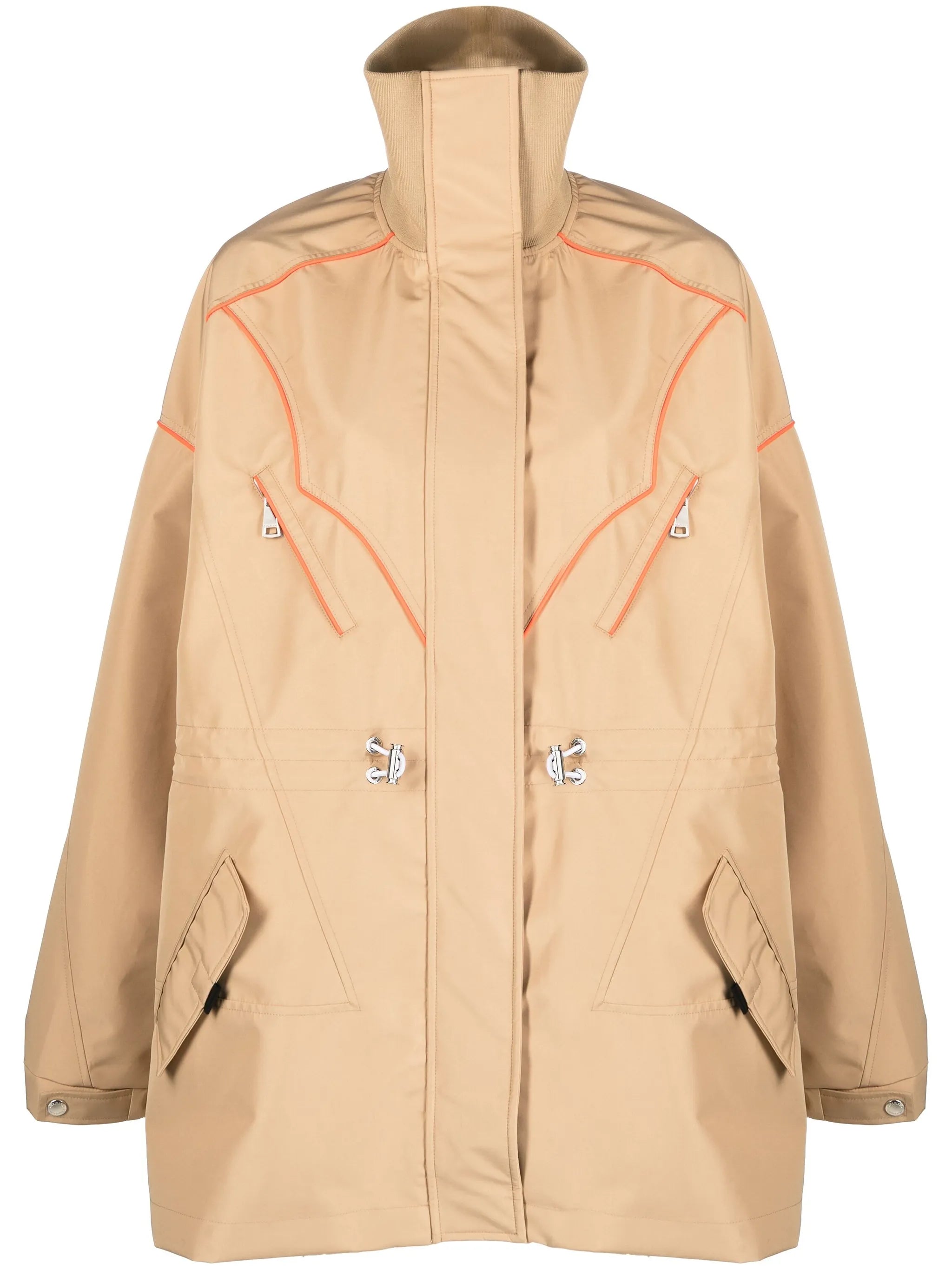 New Iconic gathered-waist parka