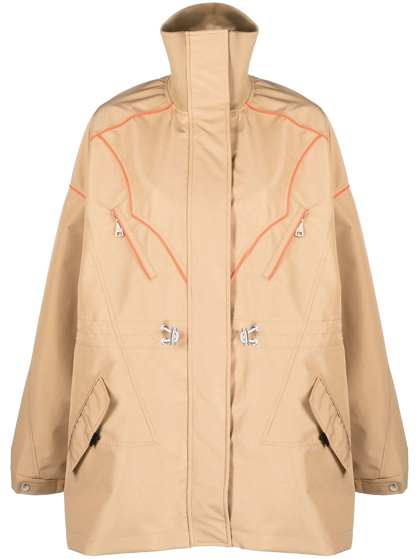 New Iconic gathered-waist parka
