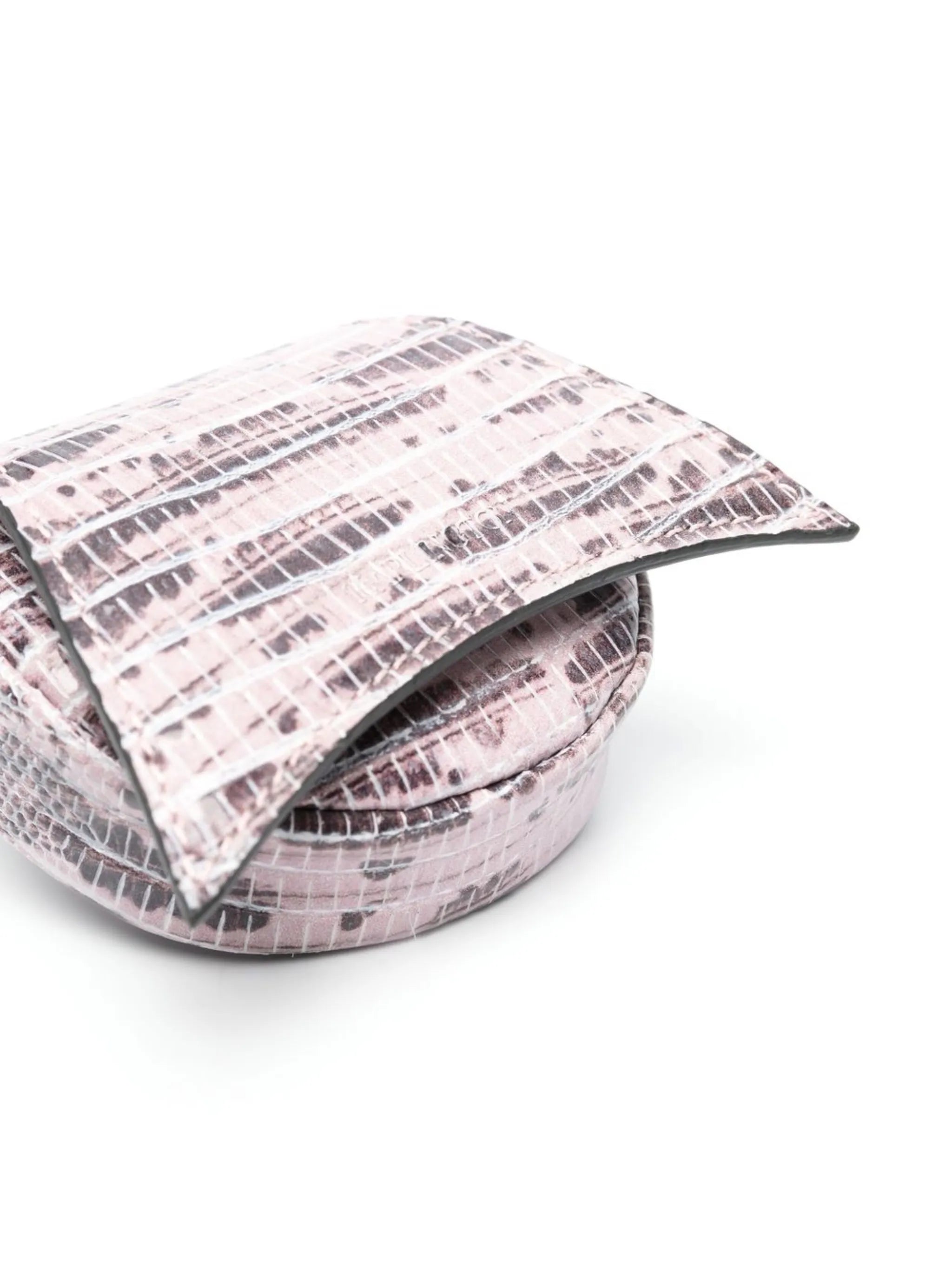 Kiki lizard-skin effect belt bag