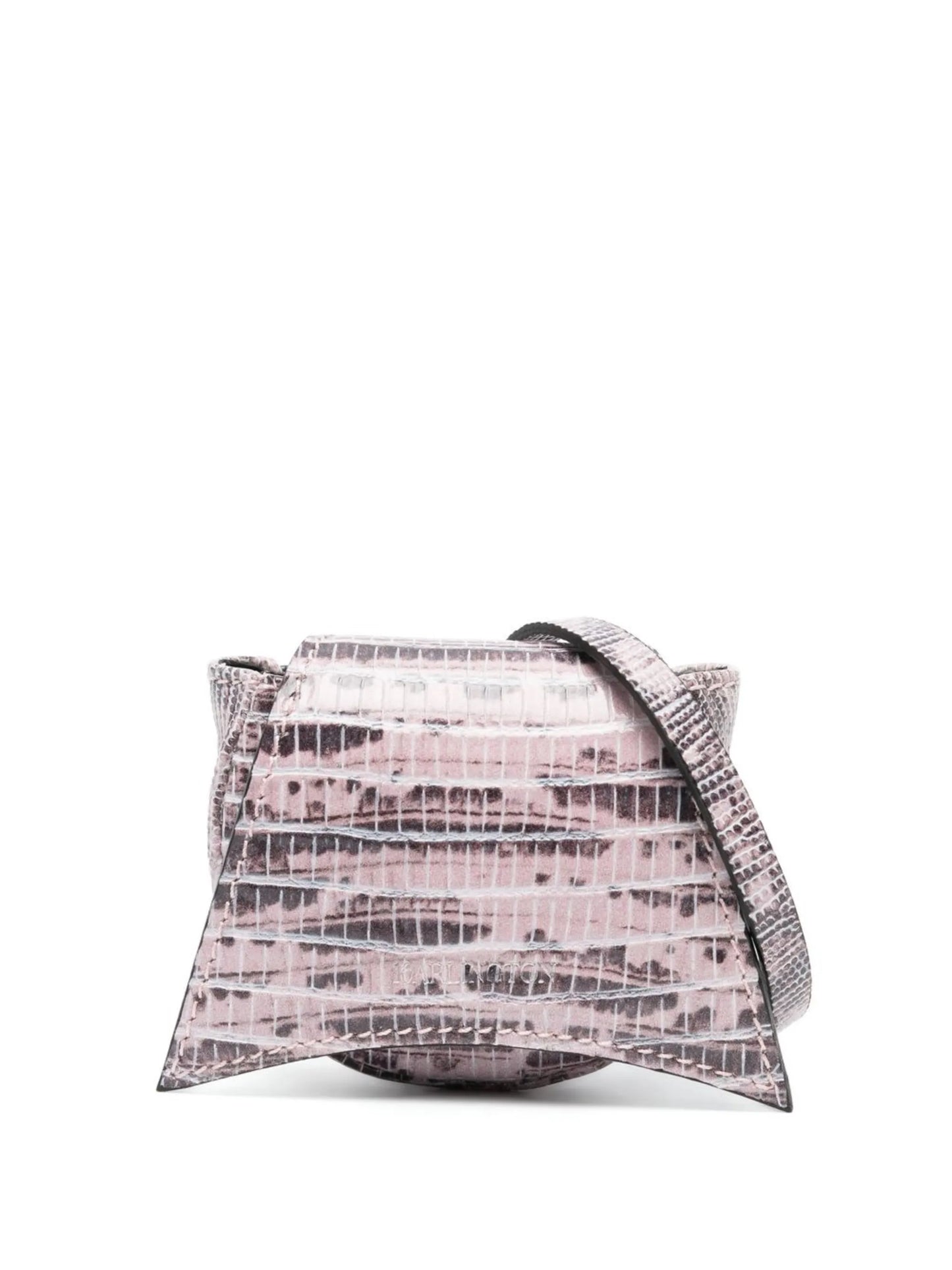 Kiki lizard-skin effect belt bag