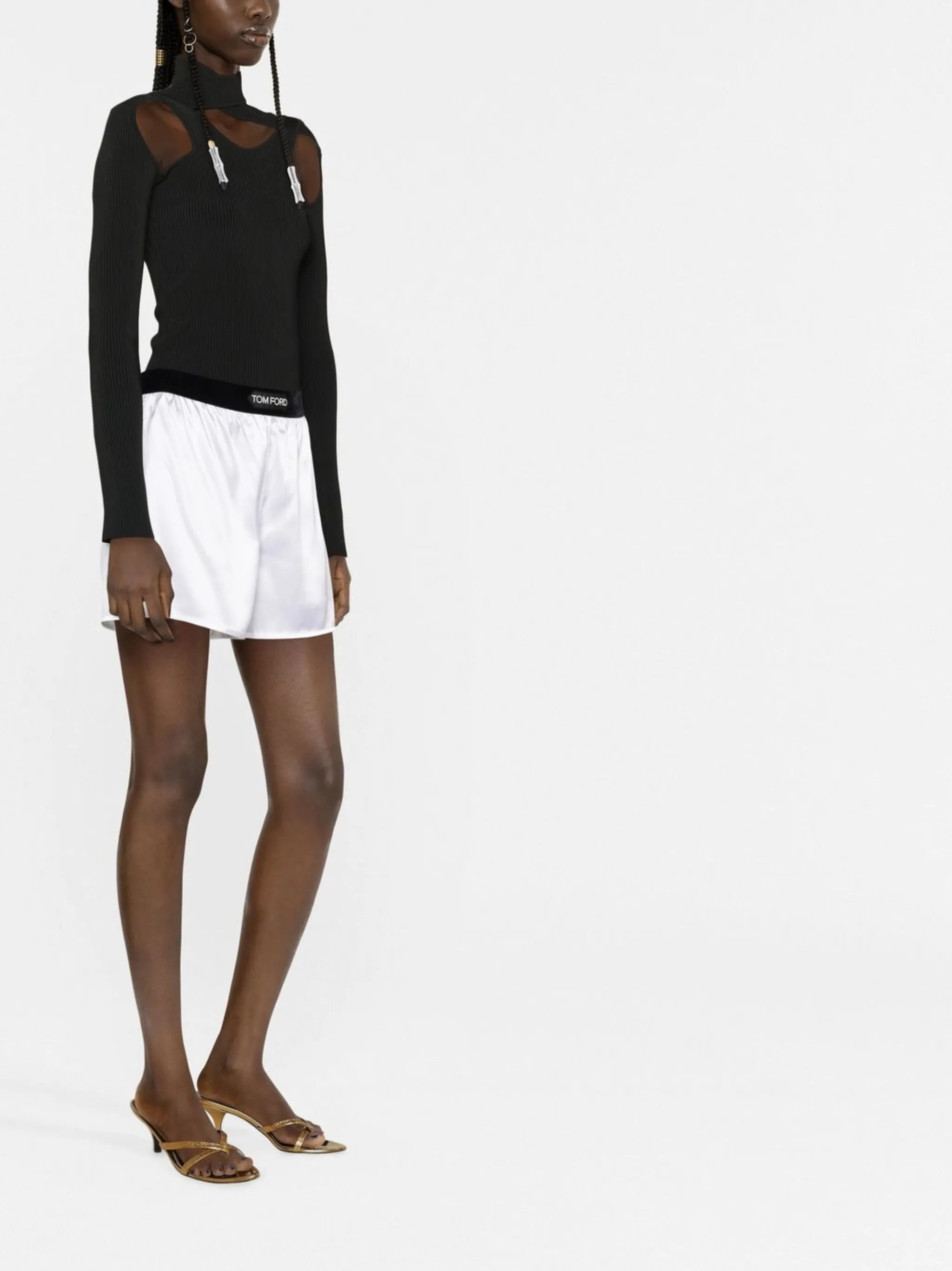 satin boxer shorts