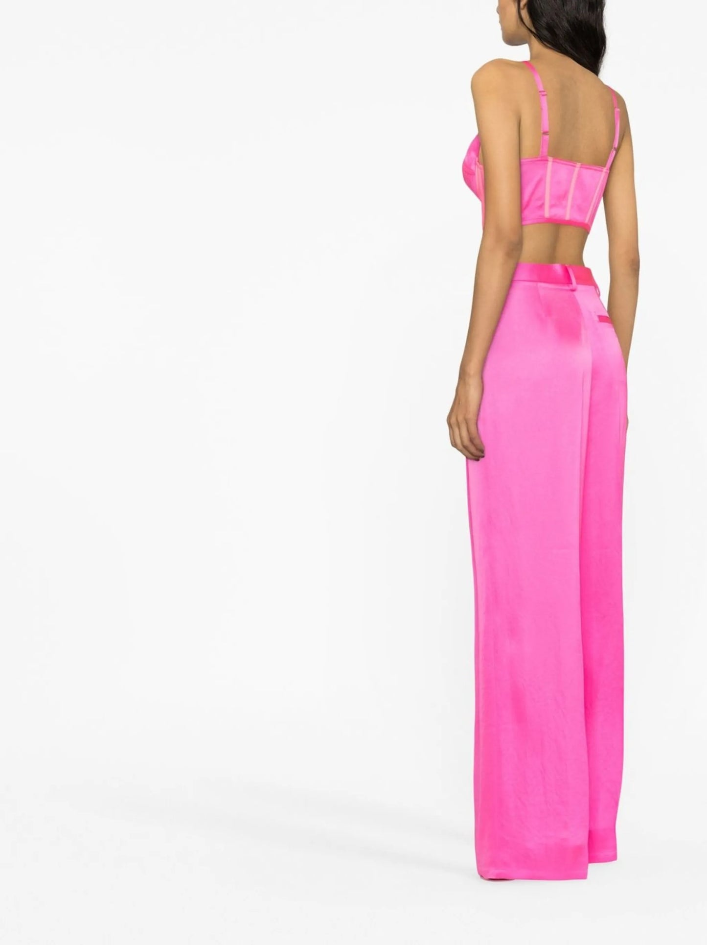 bustier cropped top