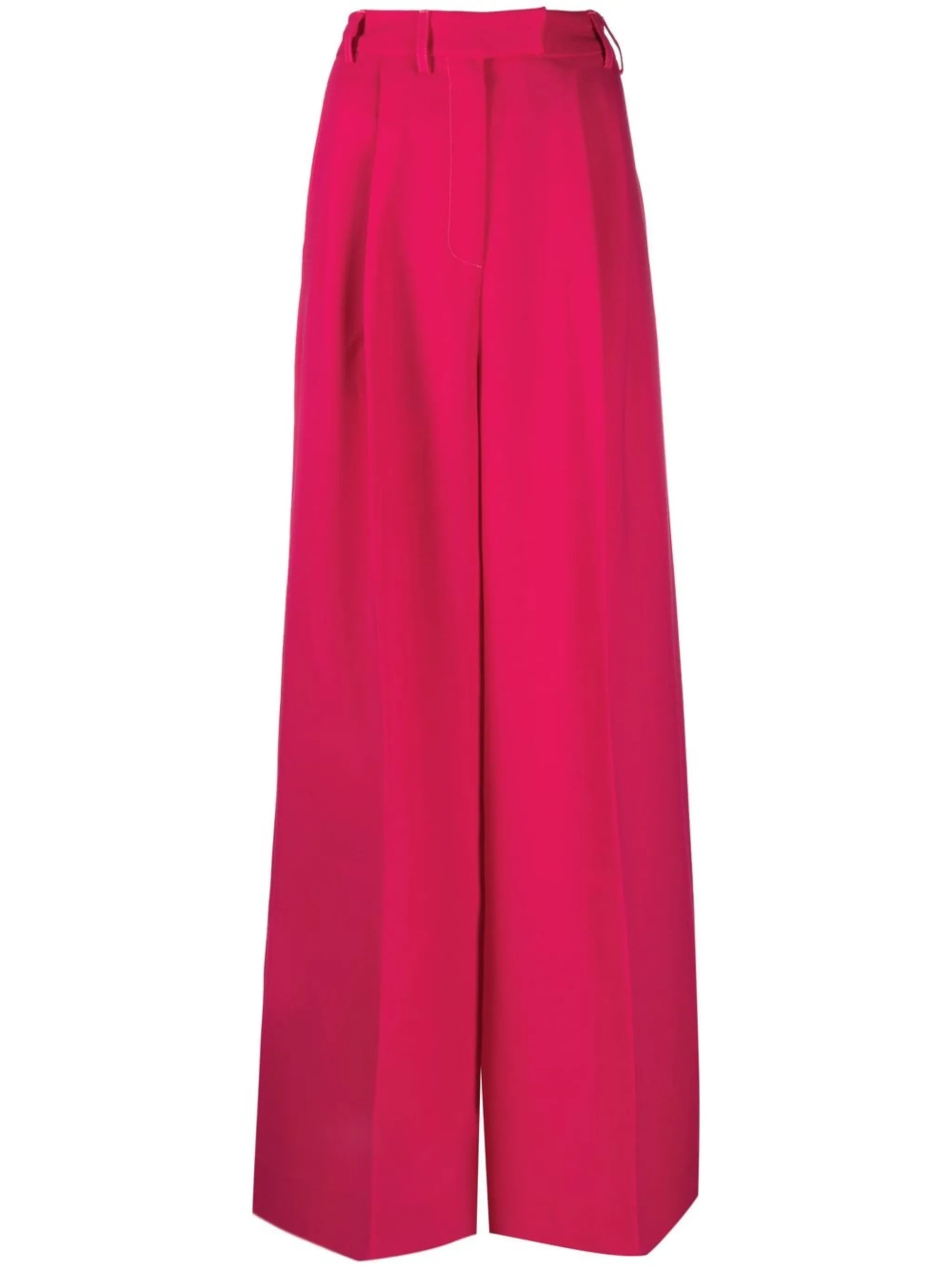 Ultra-wide high-waist trousers