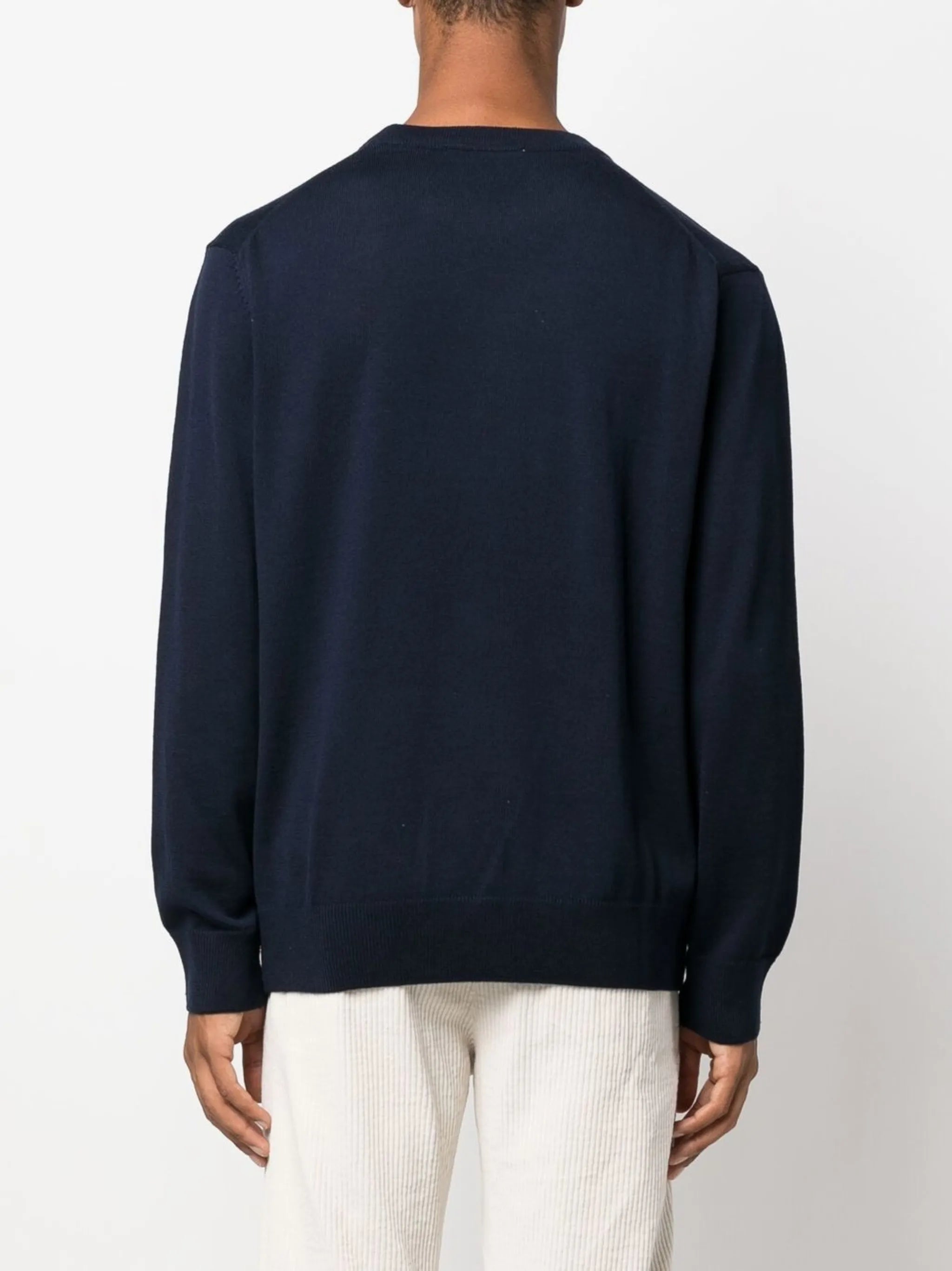 fox head wool jumper