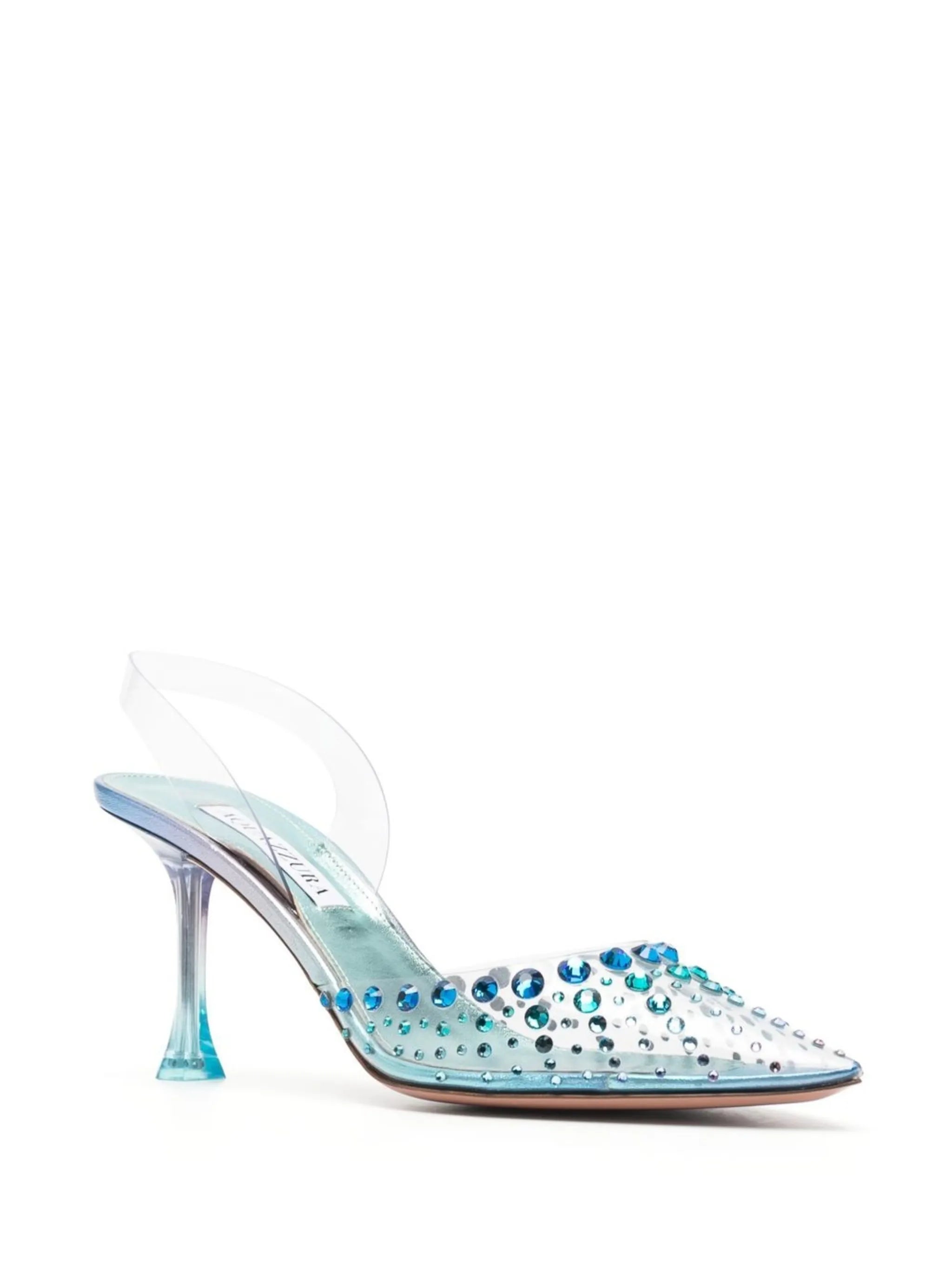 Starburst 75mm slingback pumps