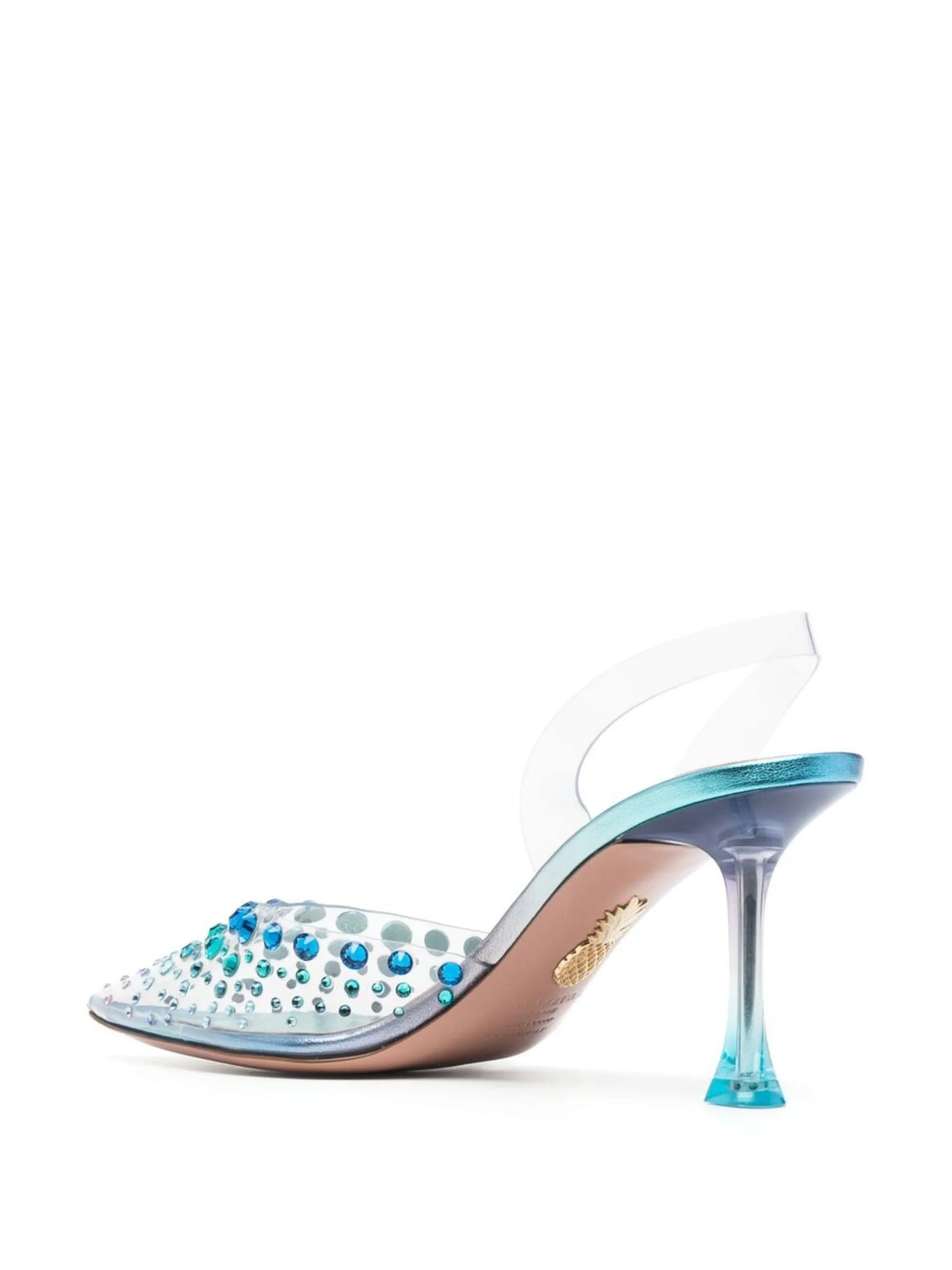 Starburst 75mm slingback pumps