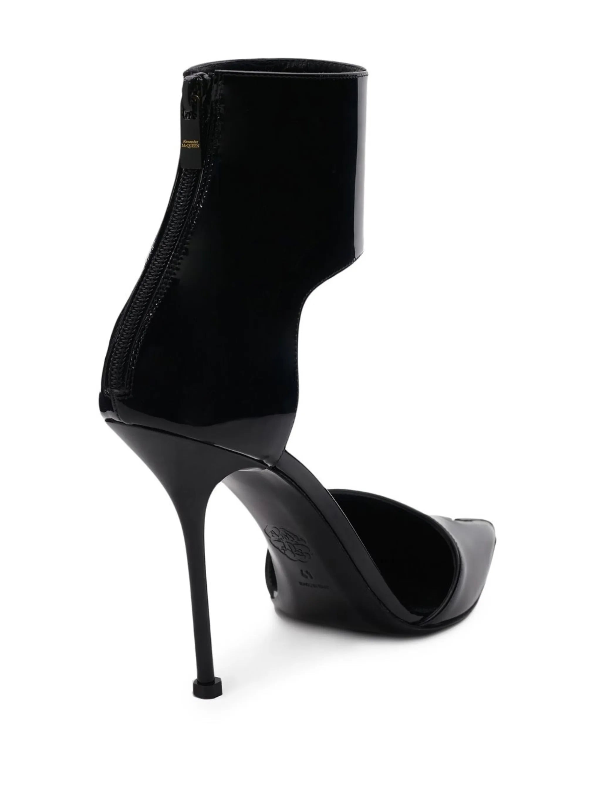 Punk 105mm pointed-toe pumps