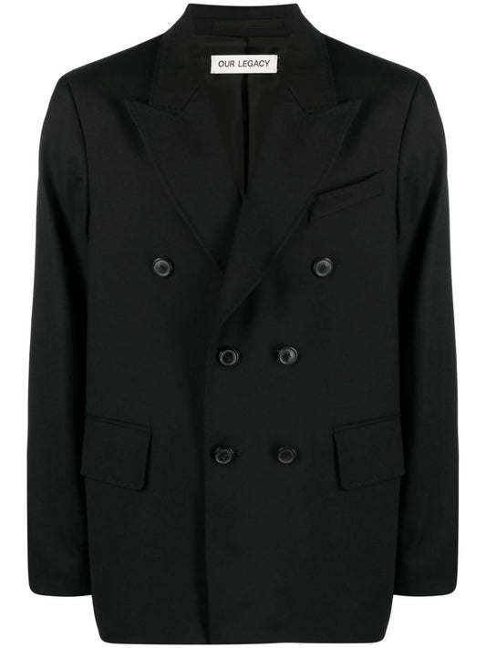 double-breasted blazer