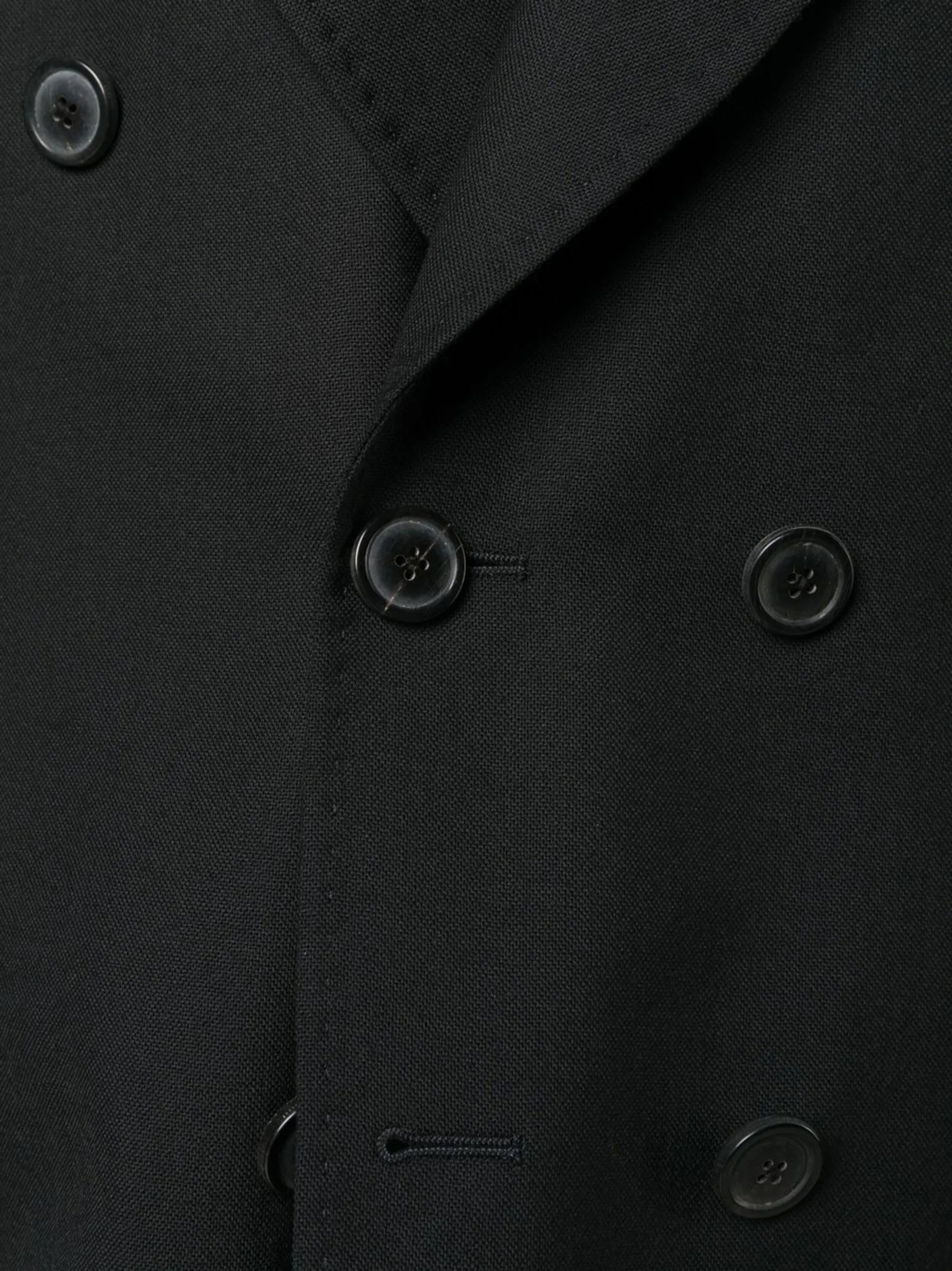 double-breasted blazer