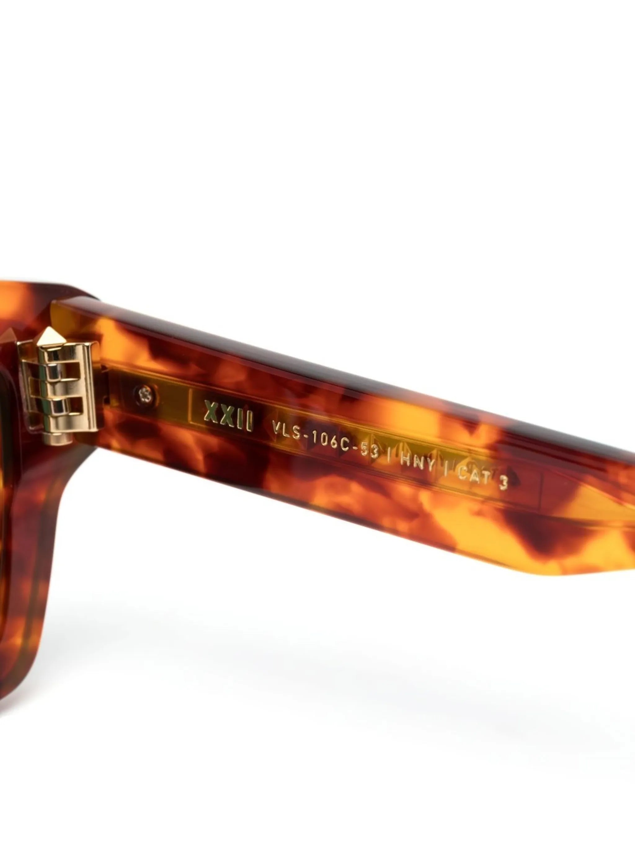Rockstud square-frame sunglasses