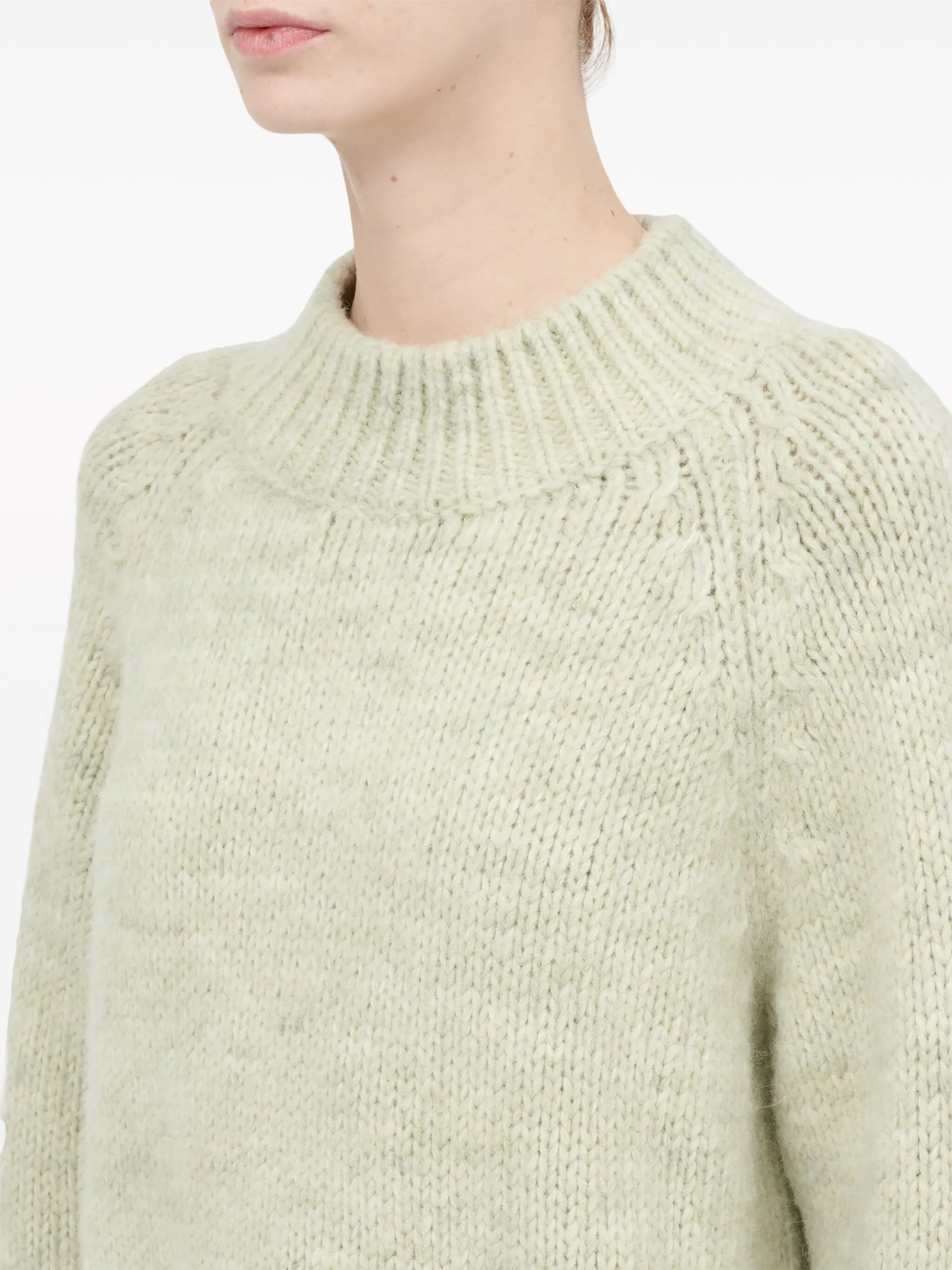 Botanical Dye crew-neck jumper