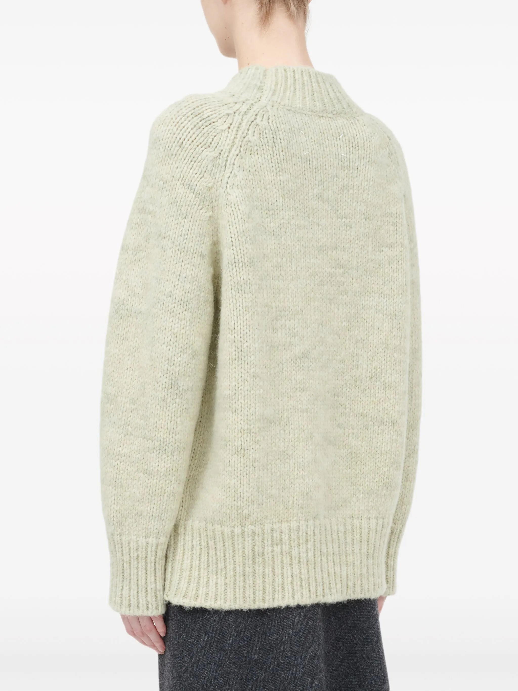 Botanical Dye crew-neck jumper