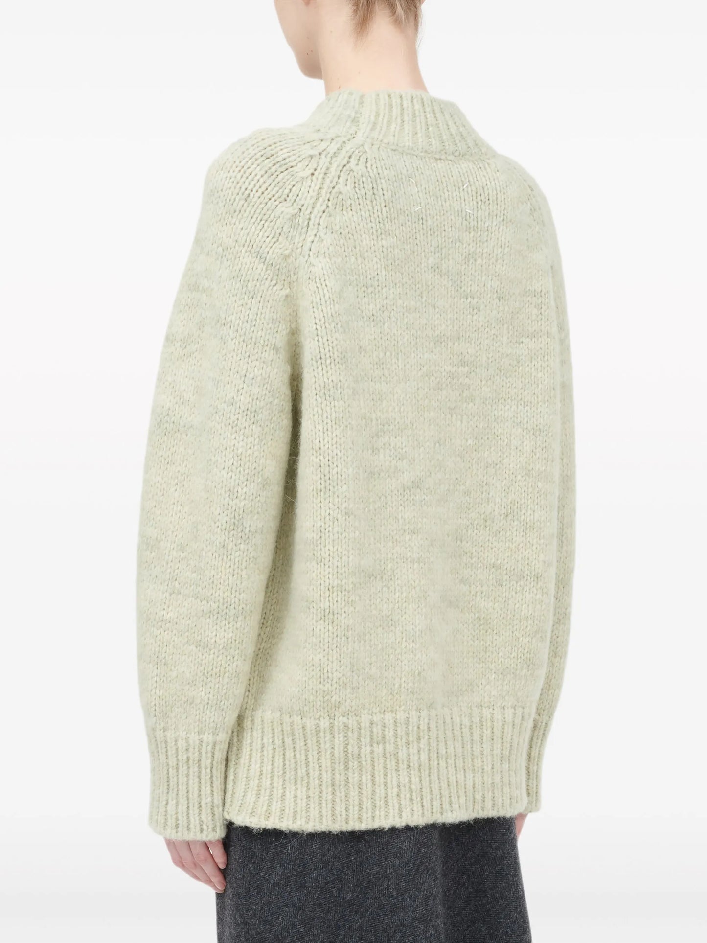 Botanical Dye crew-neck jumper