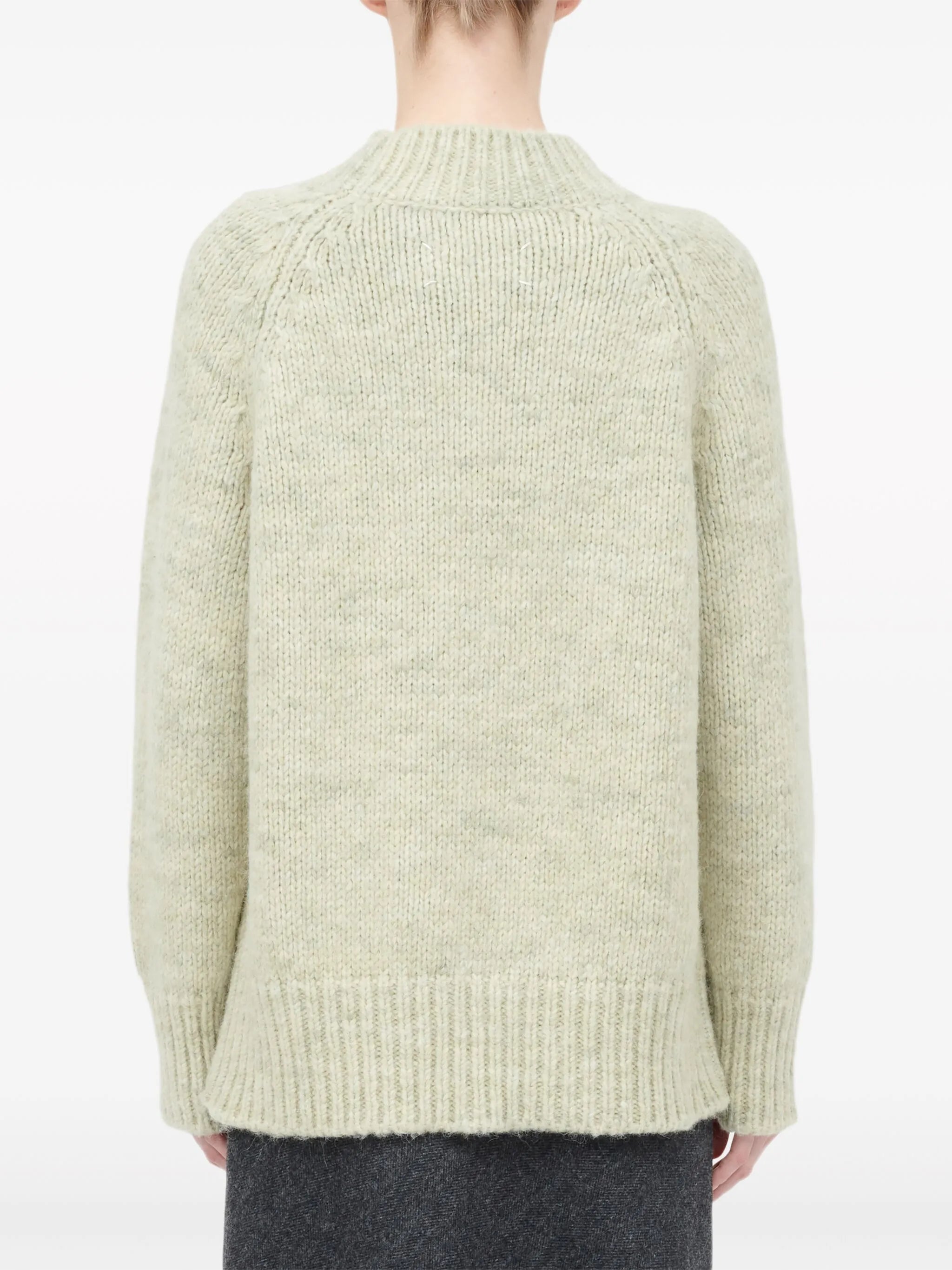 Botanical Dye crew-neck jumper