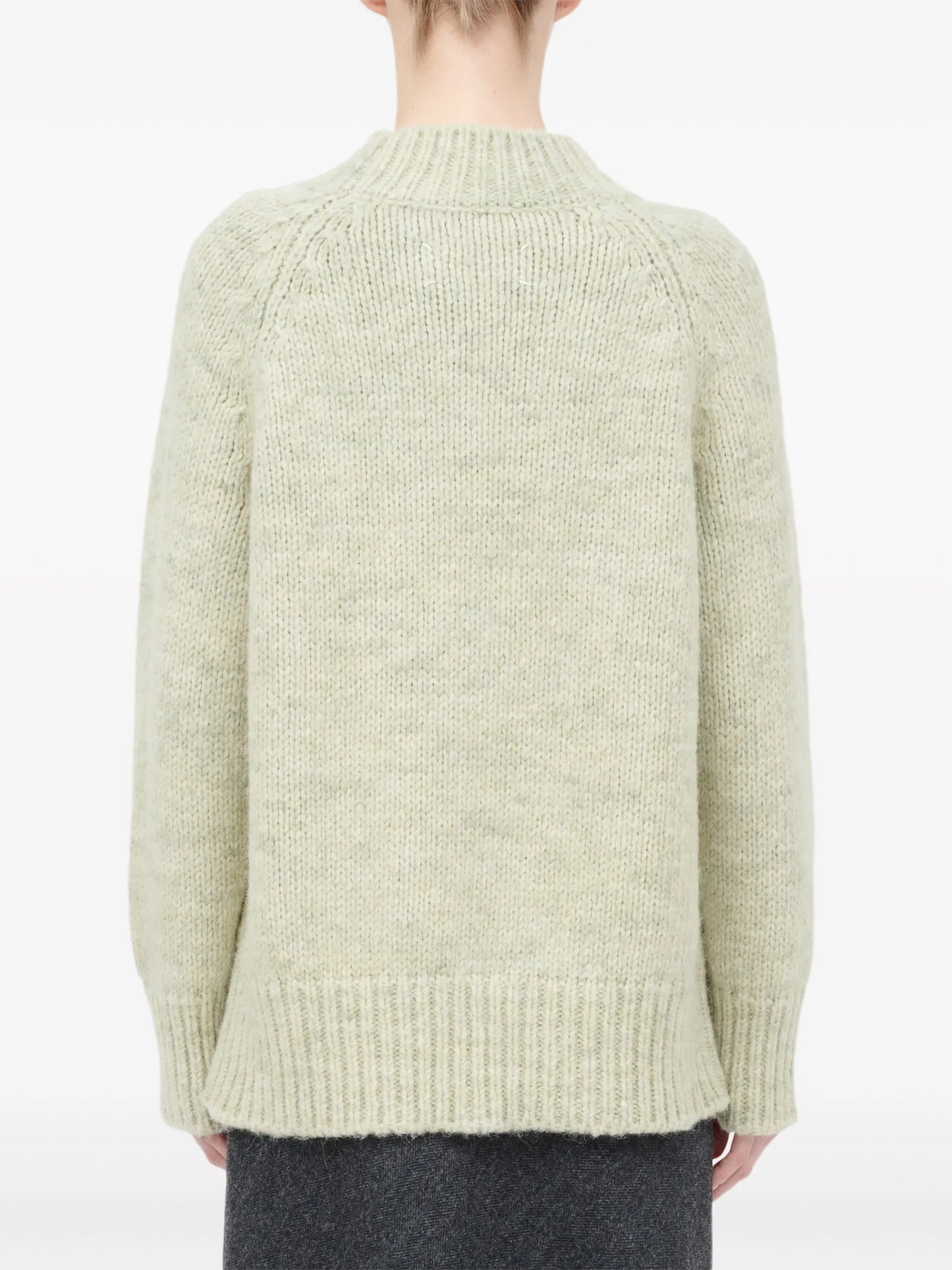 Botanical Dye crew-neck jumper