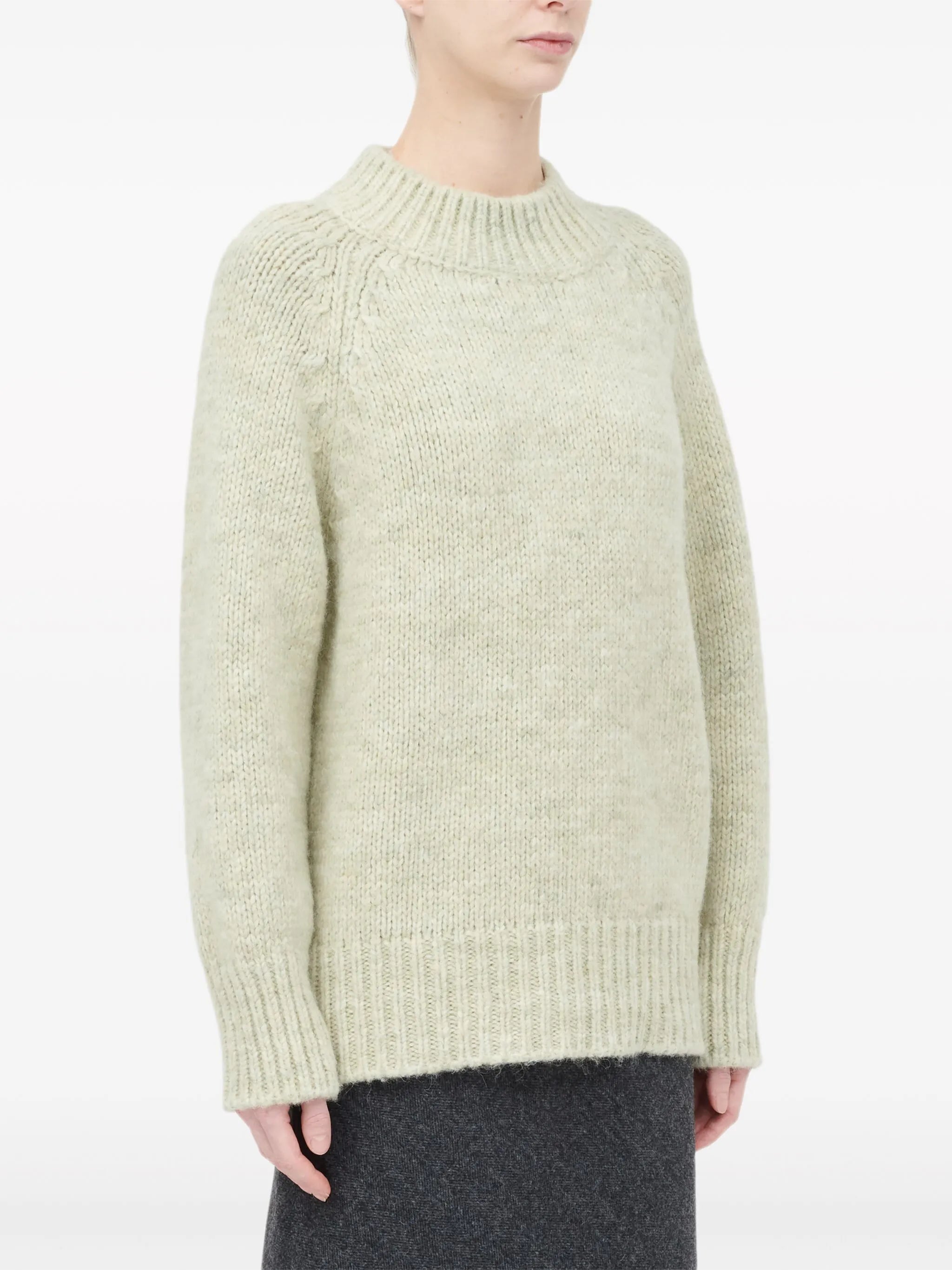 Botanical Dye crew-neck jumper