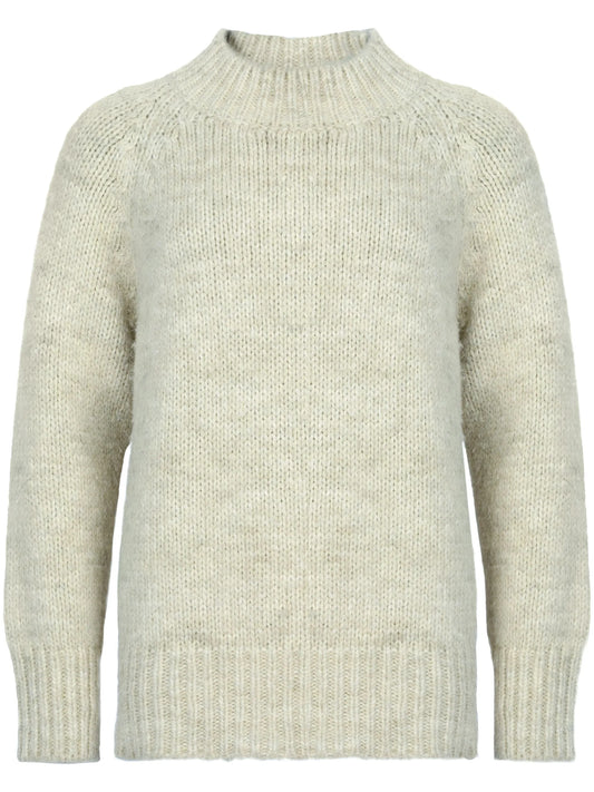 Botanical Dye crew-neck jumper