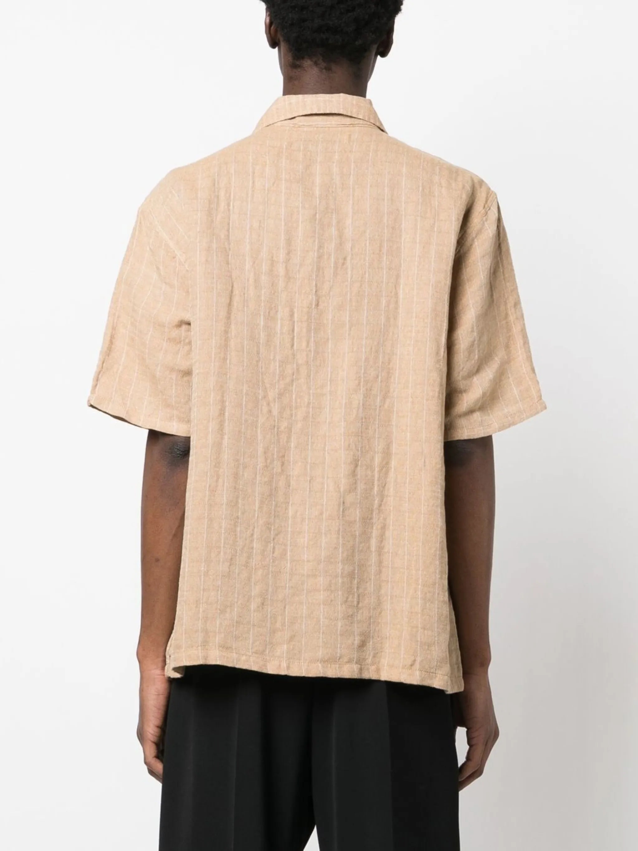 Elder checked short-sleeve shirt