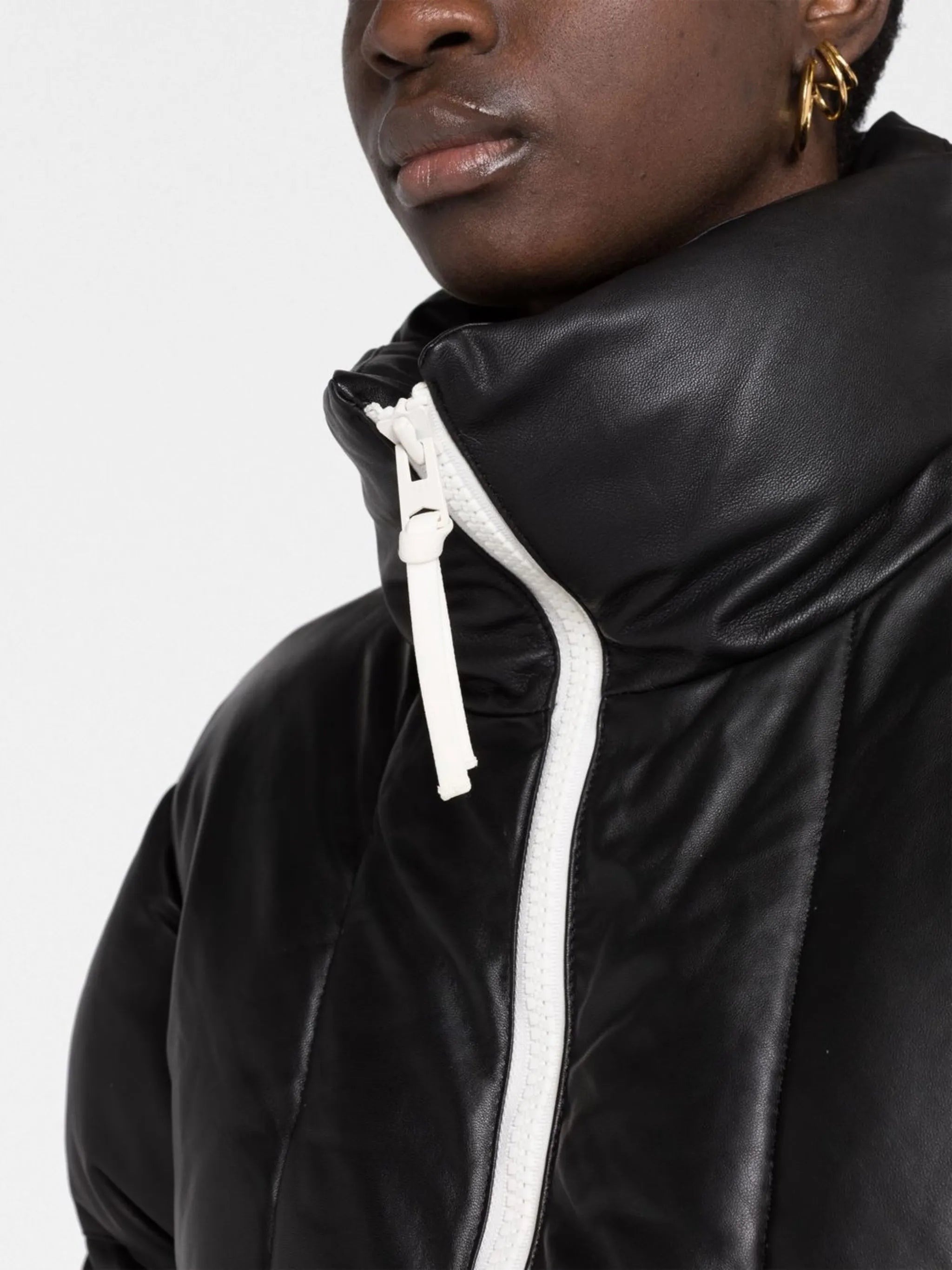 Clara high-neck padded jacket