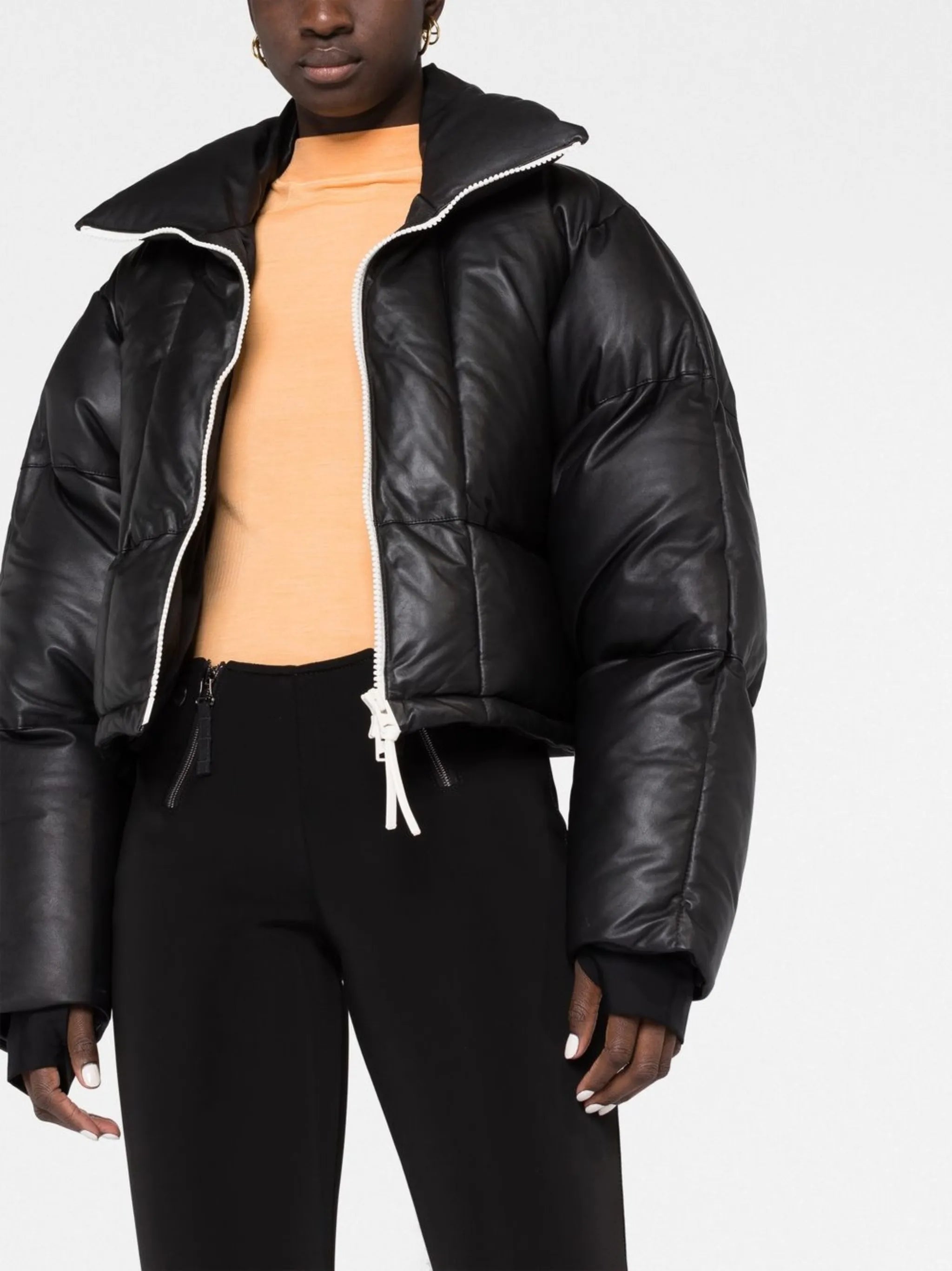 Clara high-neck padded jacket