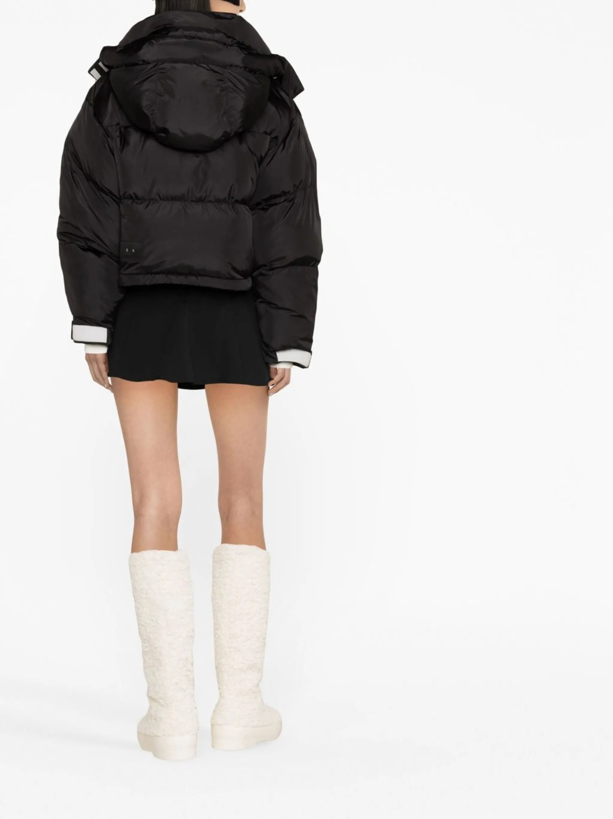 Willow cropped puffer jacket