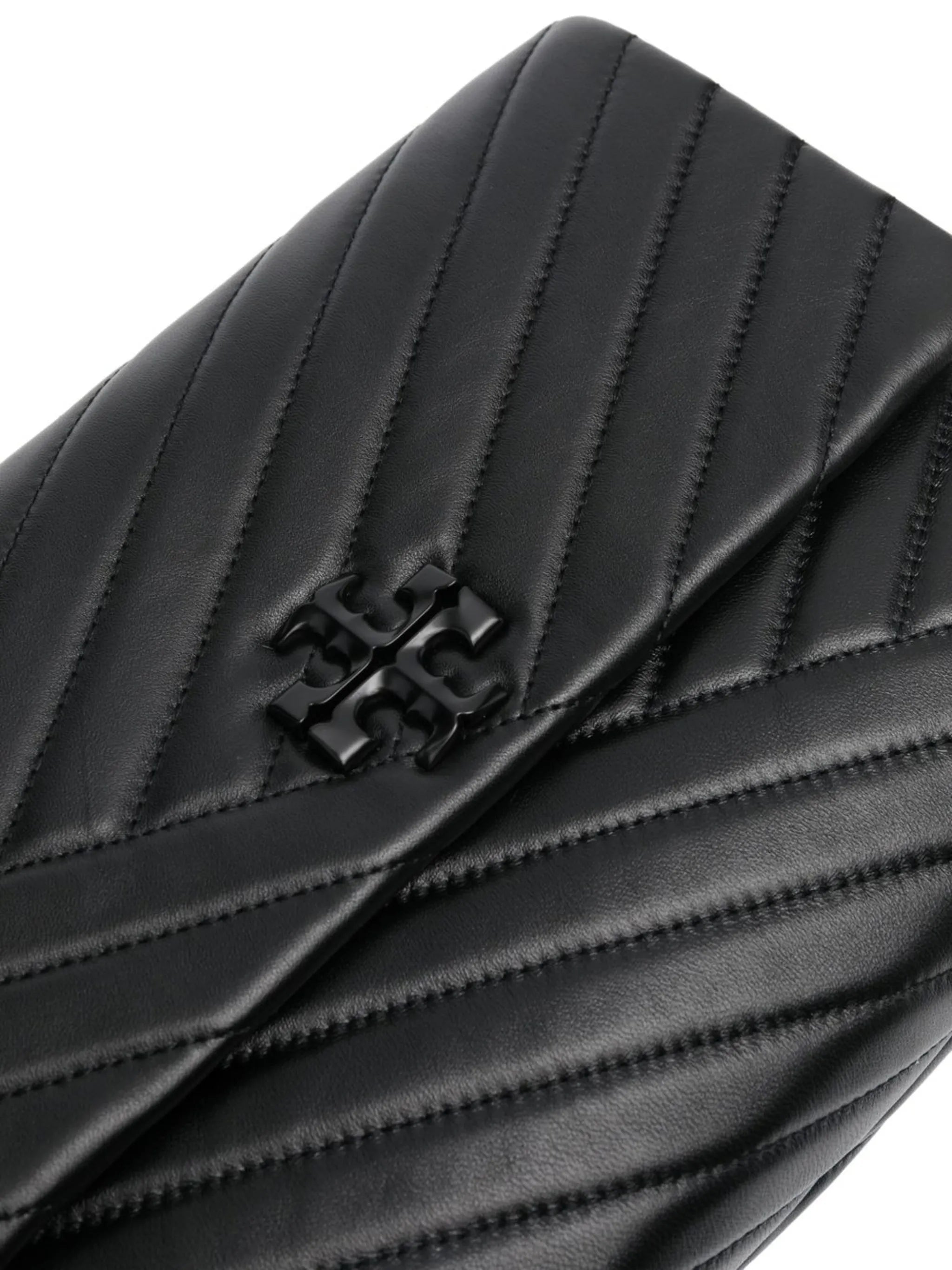 Kira Chevron Poweder coated convertible shoulder bag