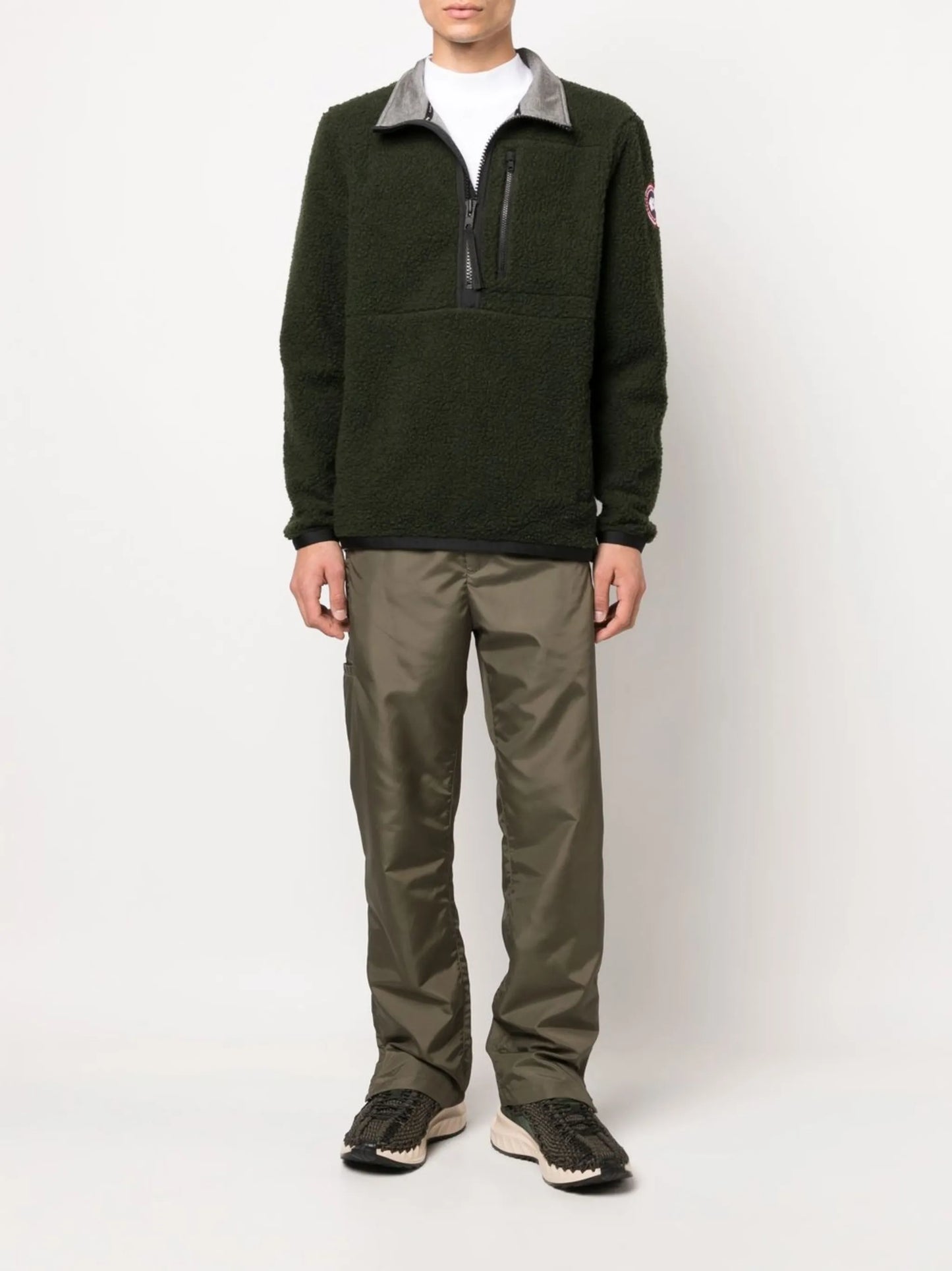 Renfrew fleece pullover top