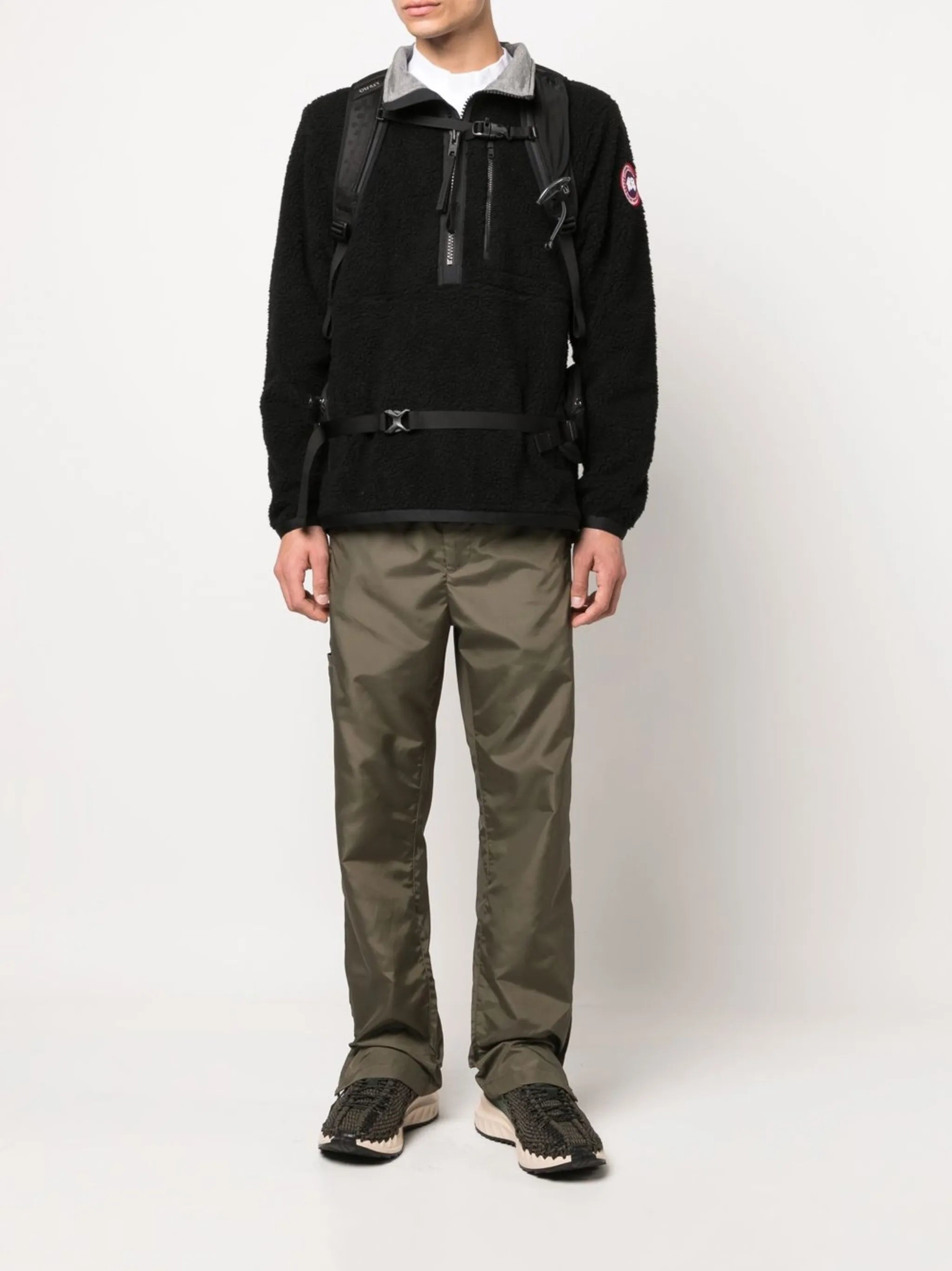 Renfrew fleece pullover top