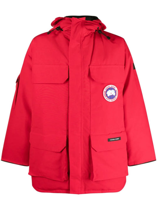Expedition hooded parka coat