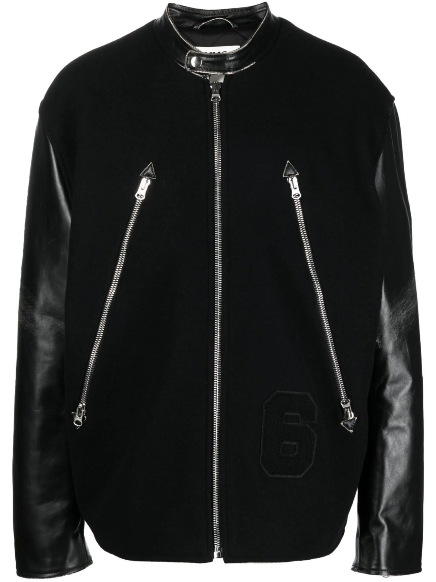 6 panelled bomber jacket