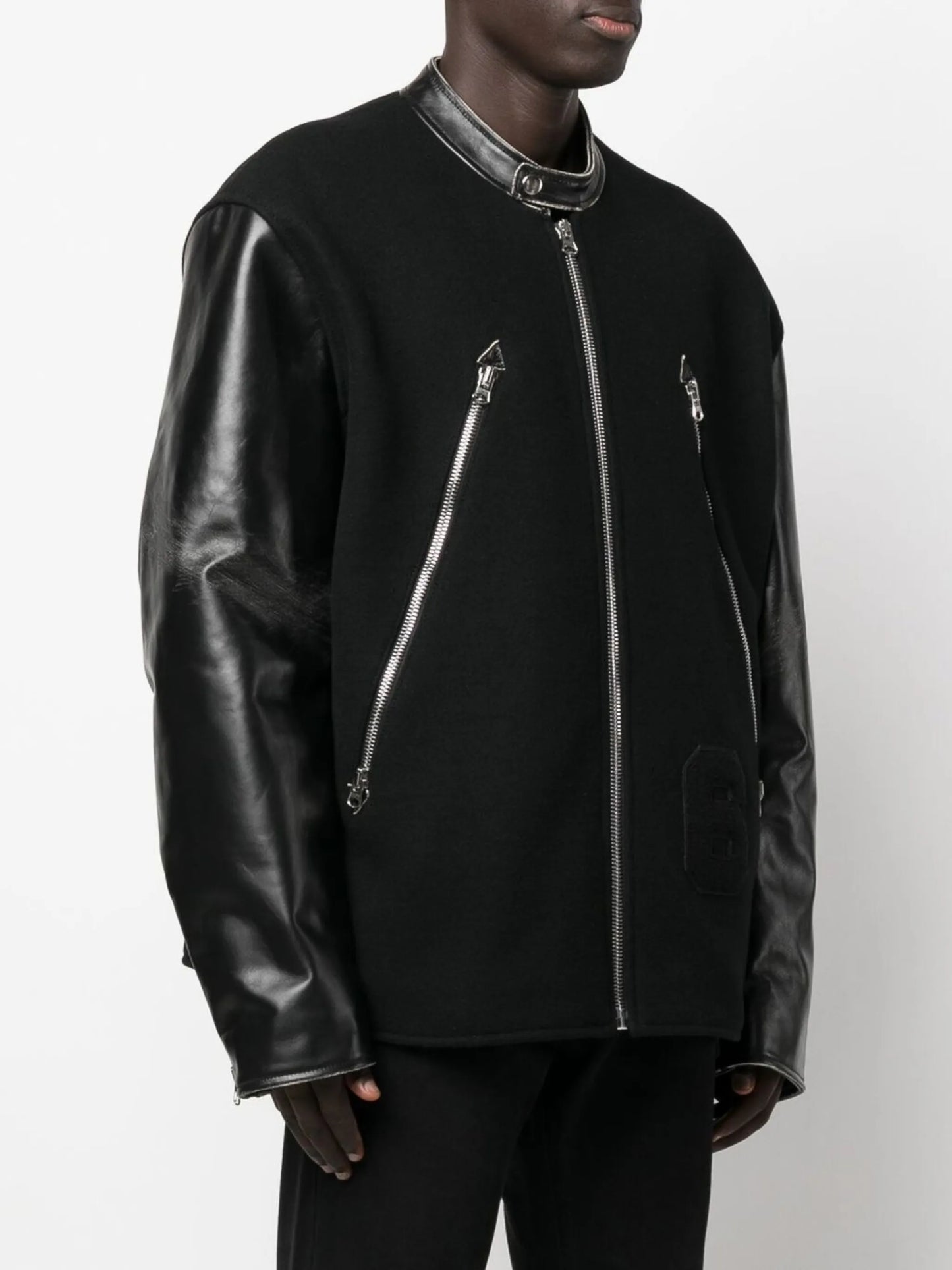 6 panelled bomber jacket