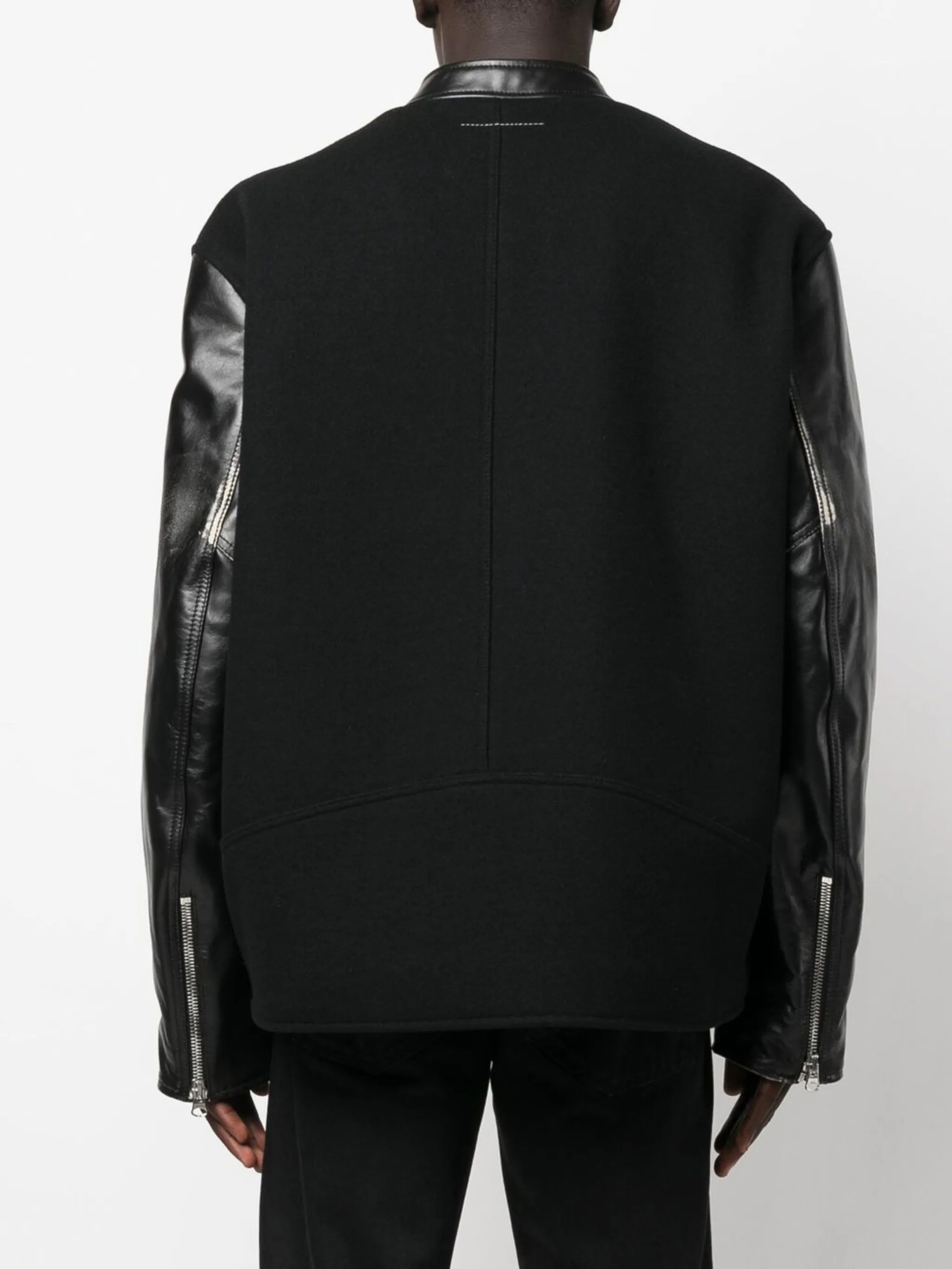 6 panelled bomber jacket