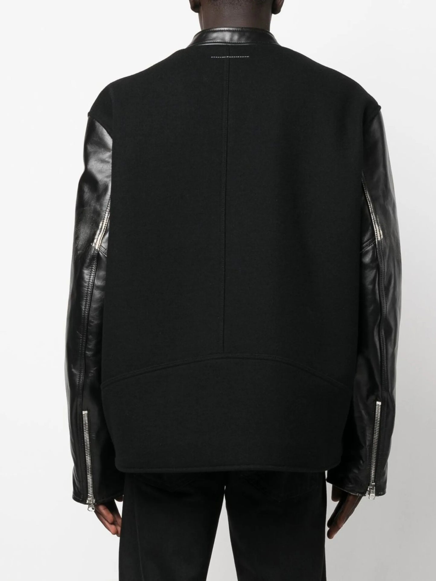 6 panelled bomber jacket
