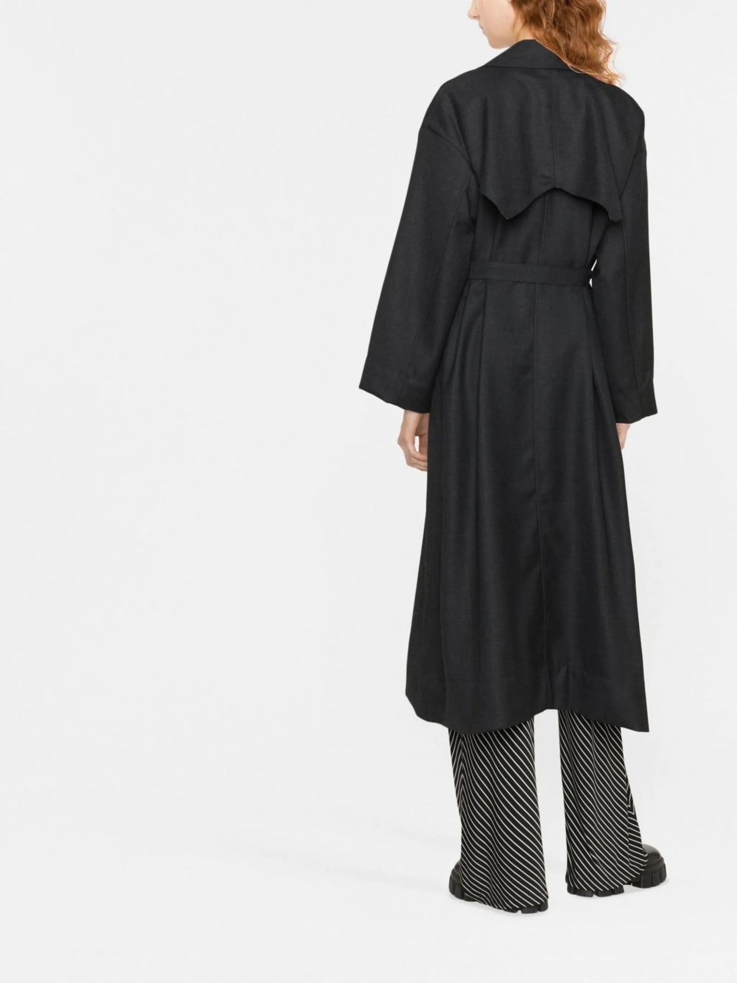 twill trench coat