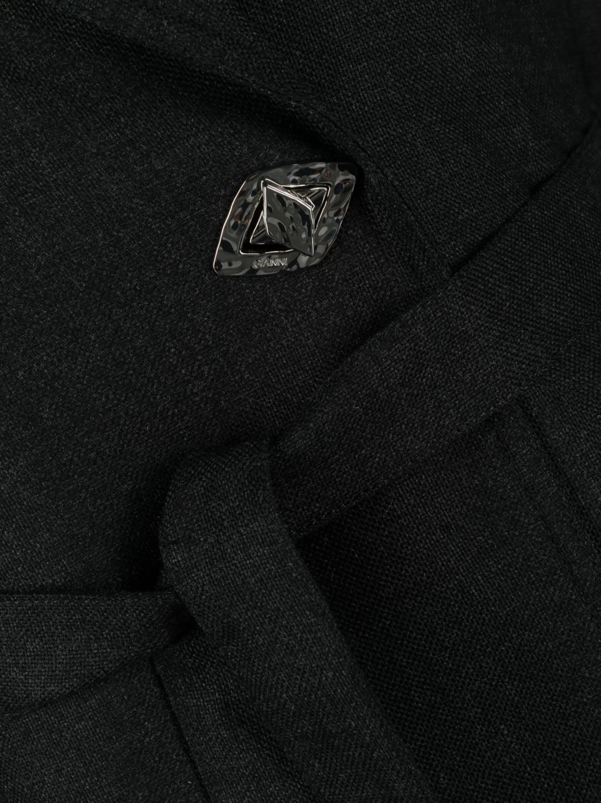 twill trench coat