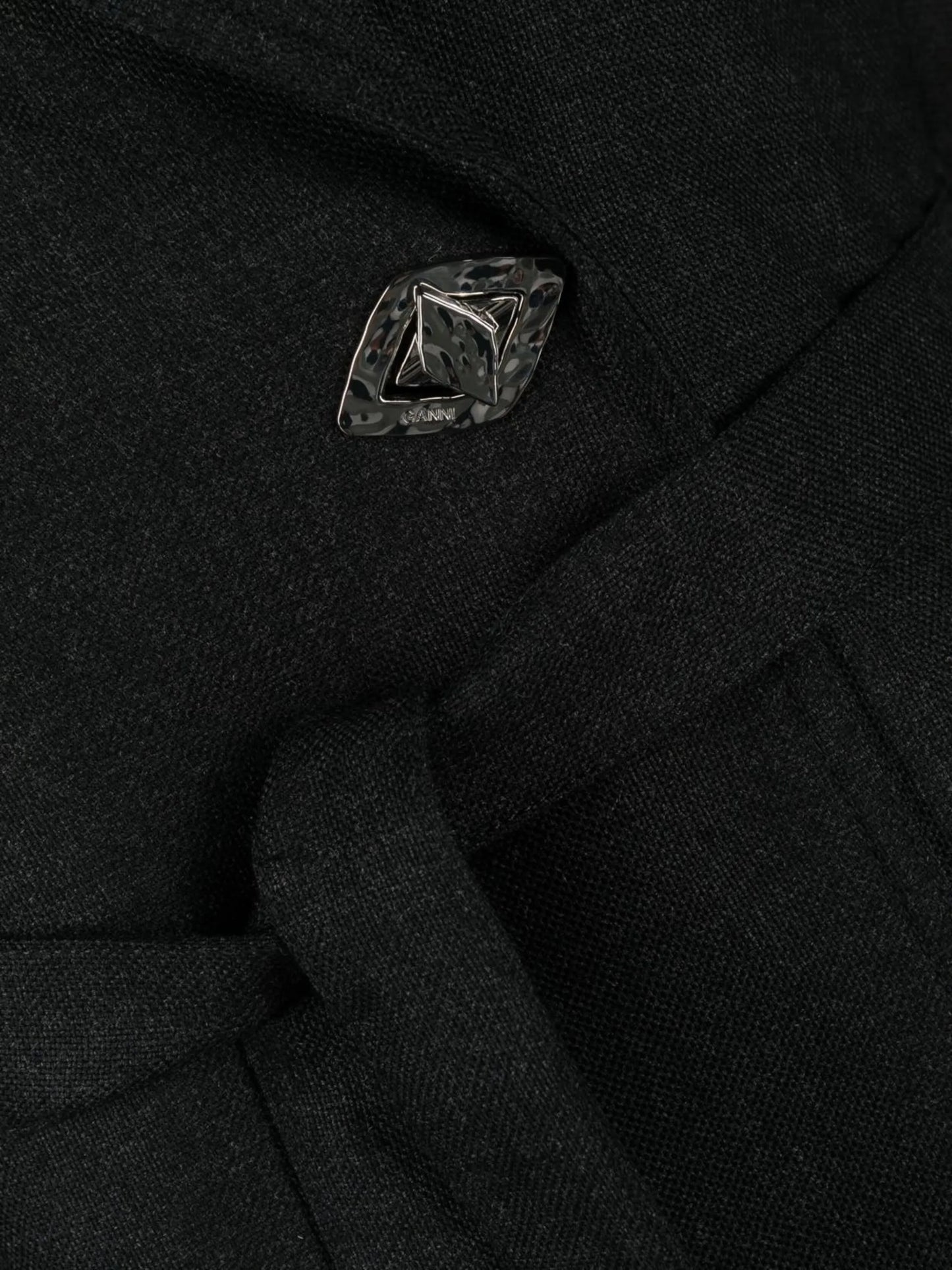 twill trench coat
