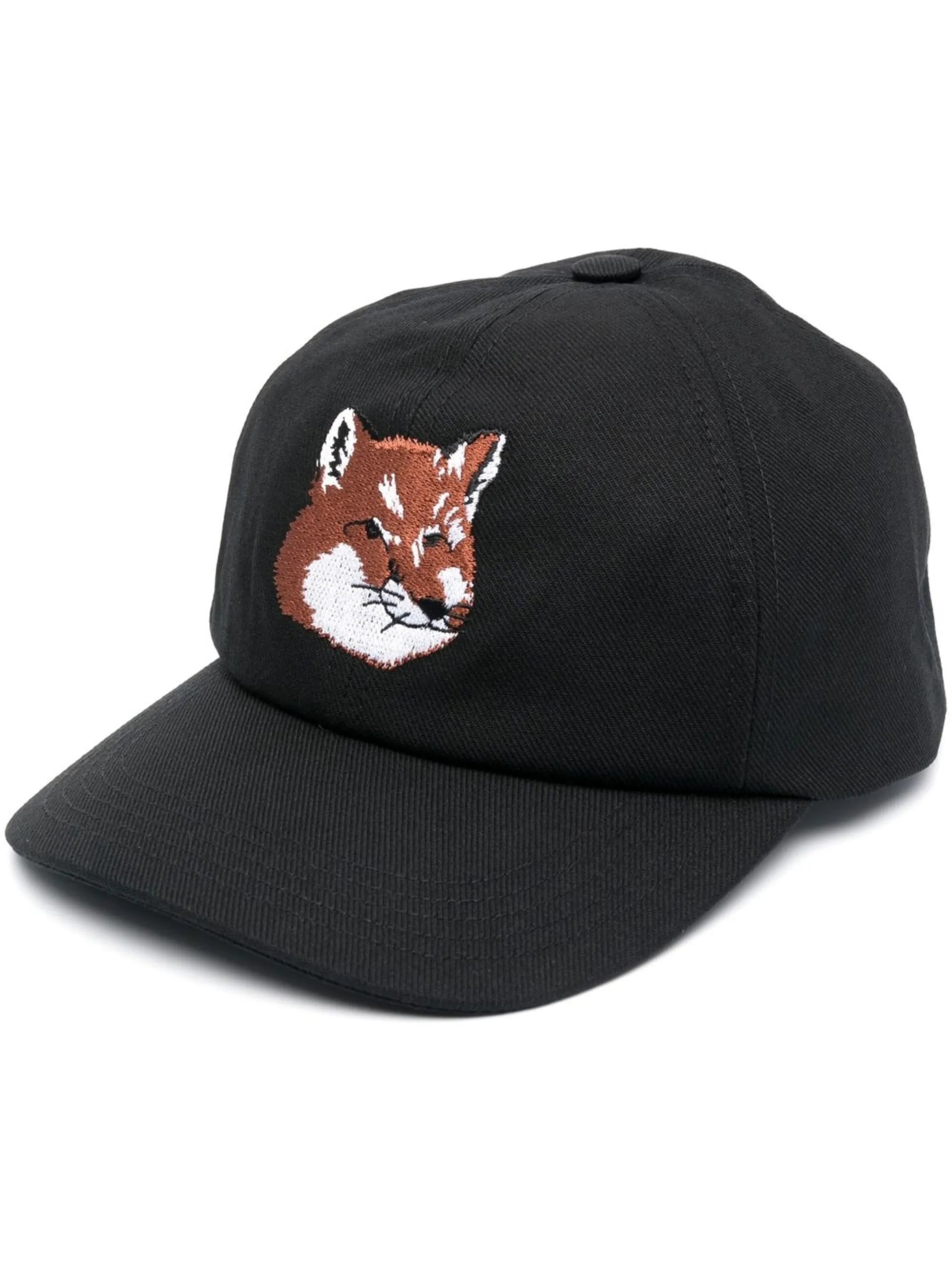 embroidered-motif cap