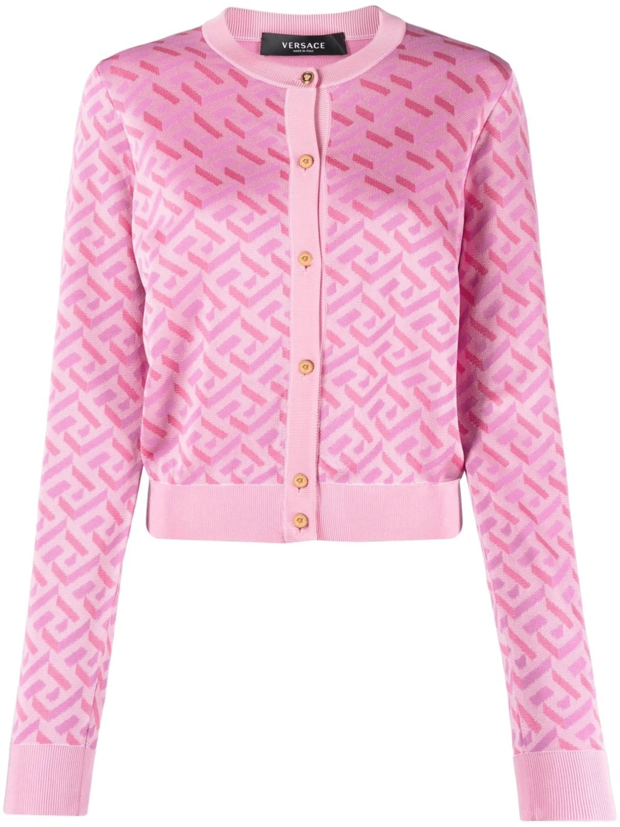 La Greca monogram cardigan