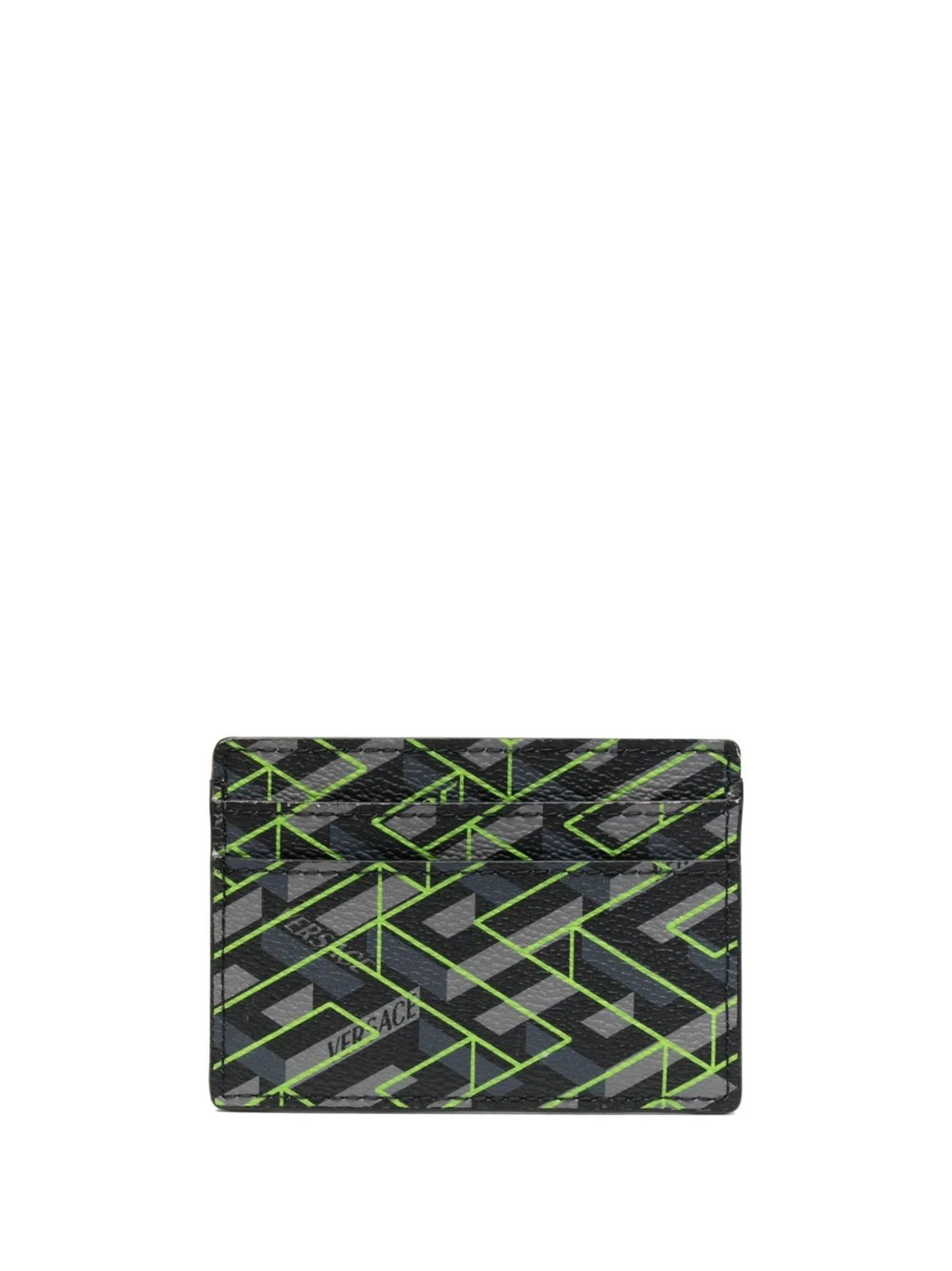maze-print cardholder