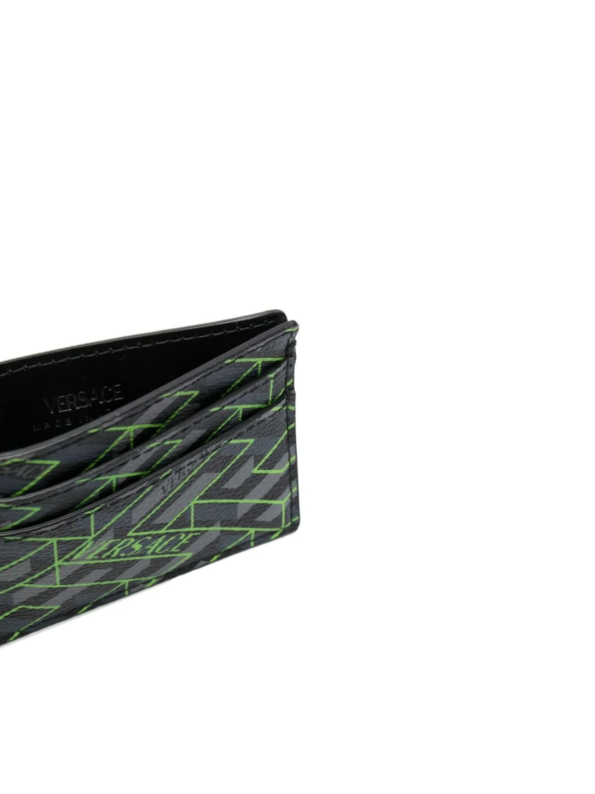 maze-print cardholder