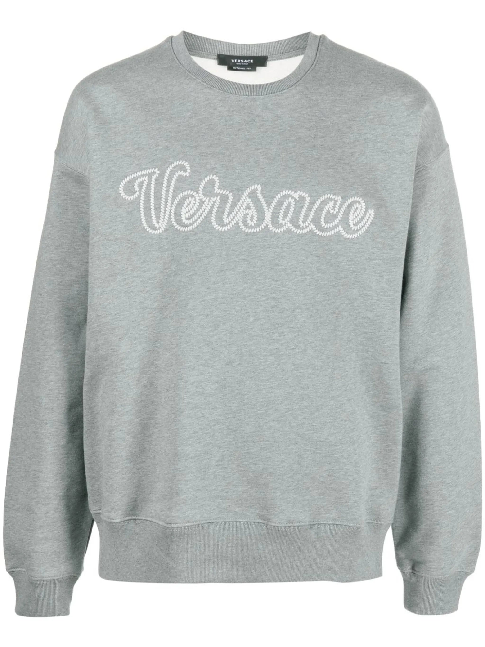 logo-lettering sweatshirt
