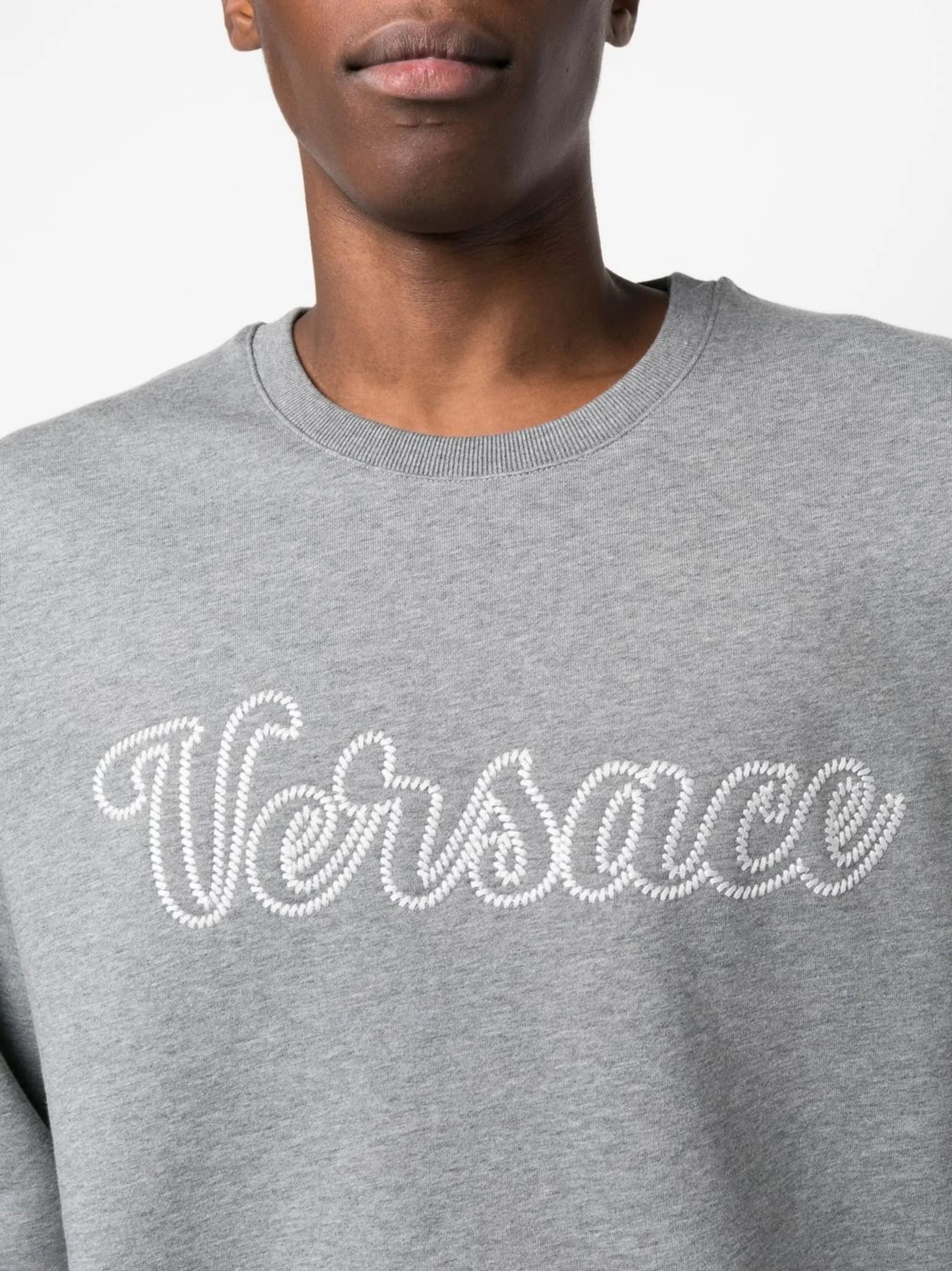 logo-lettering sweatshirt