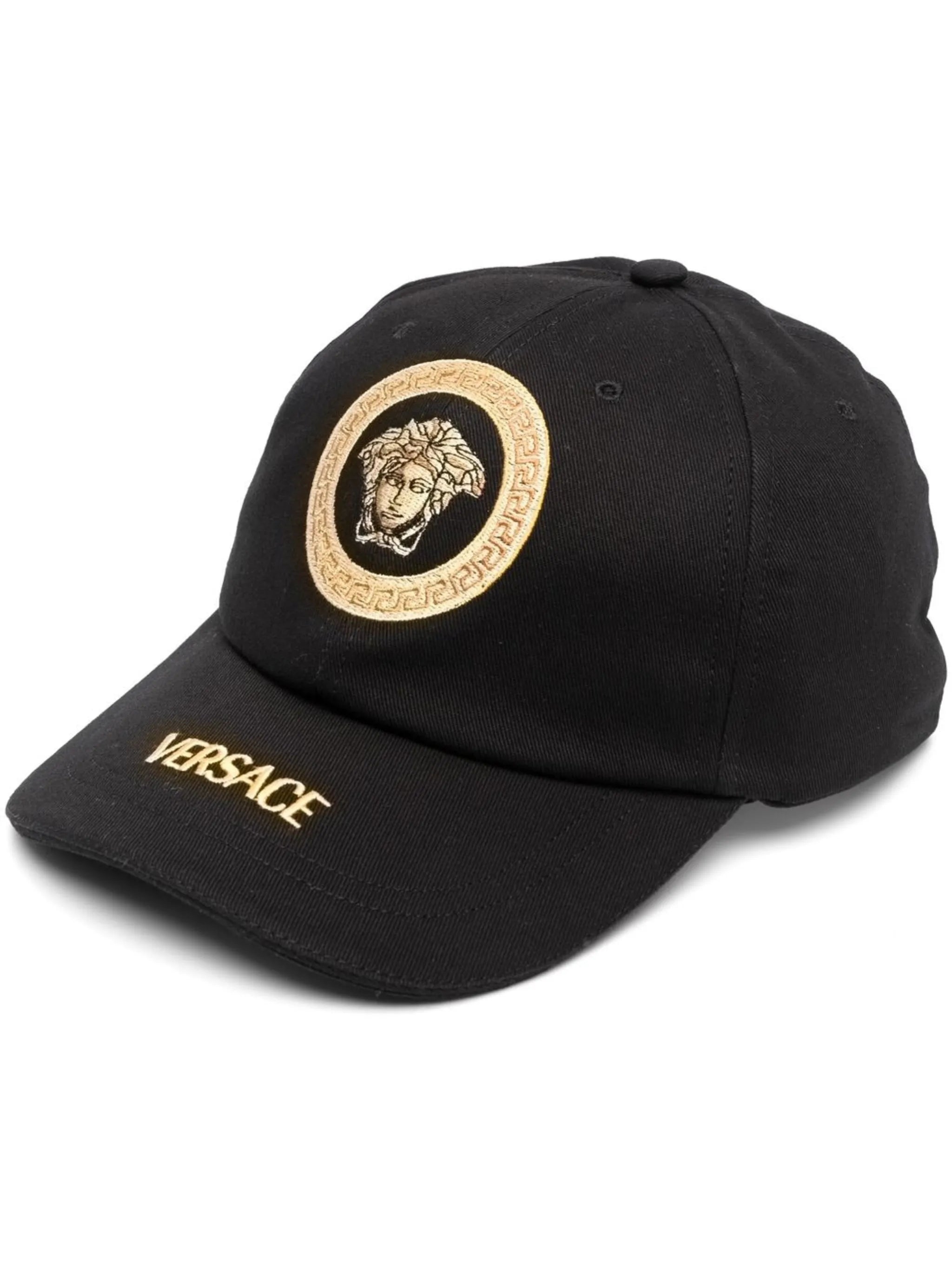 logo-embroidered cap