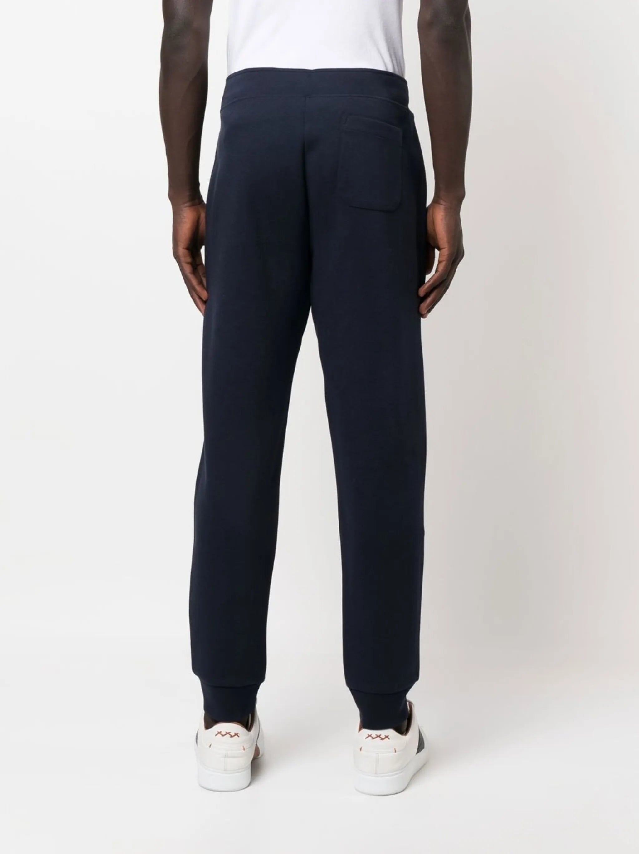 drawstring-waistband track pants