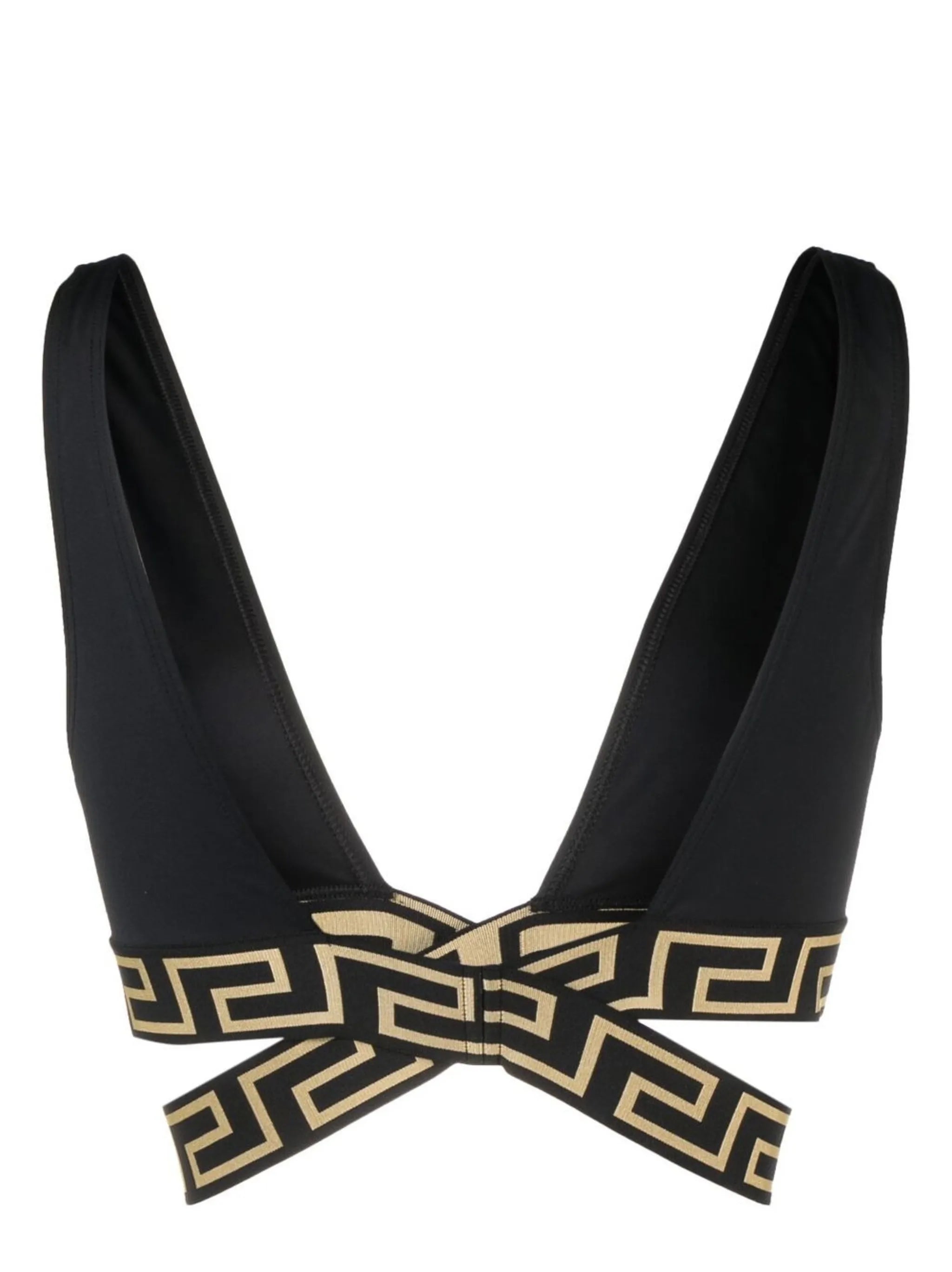 Greca Border triangle bikini top