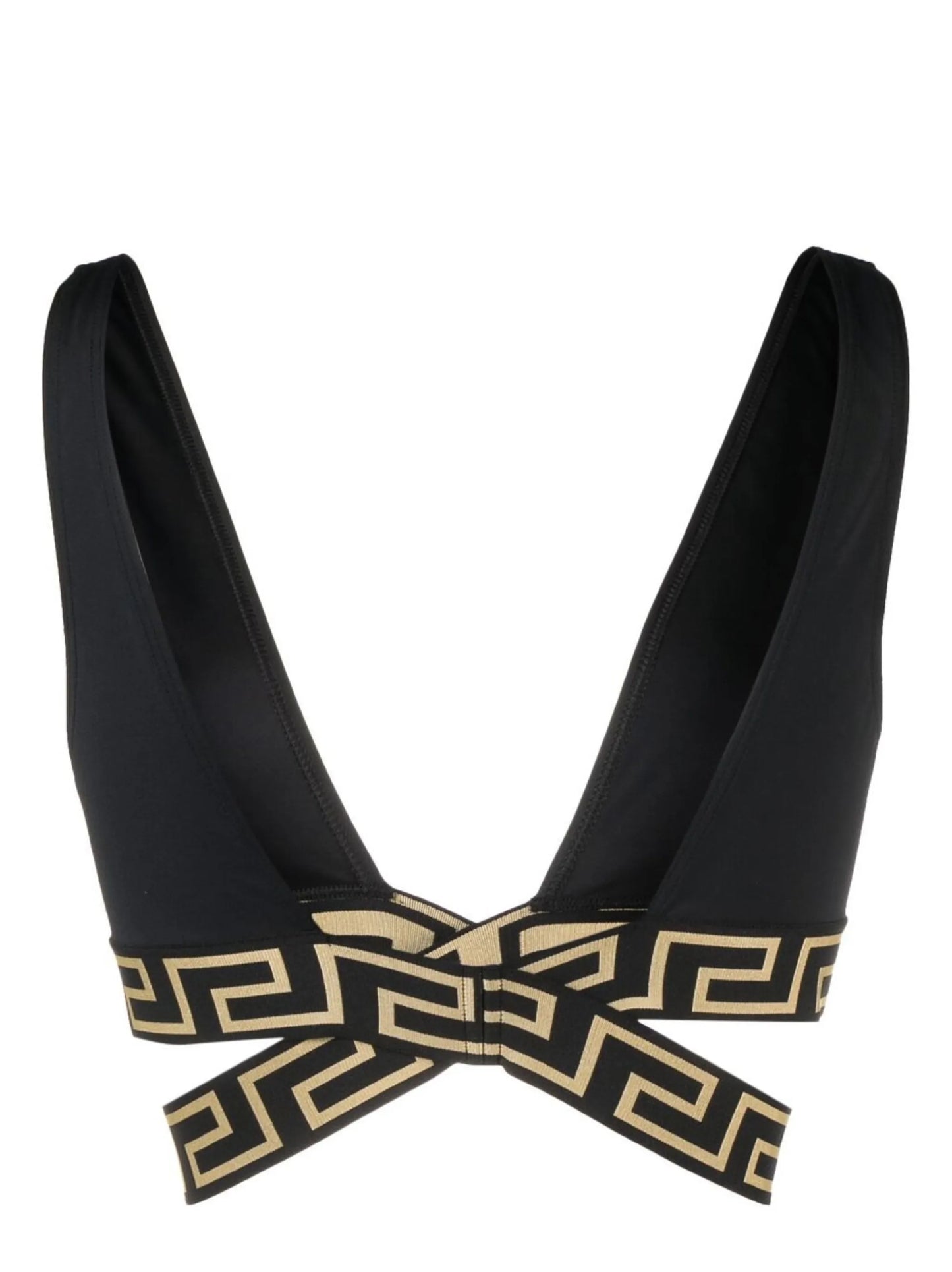 Greca Border triangle bikini top