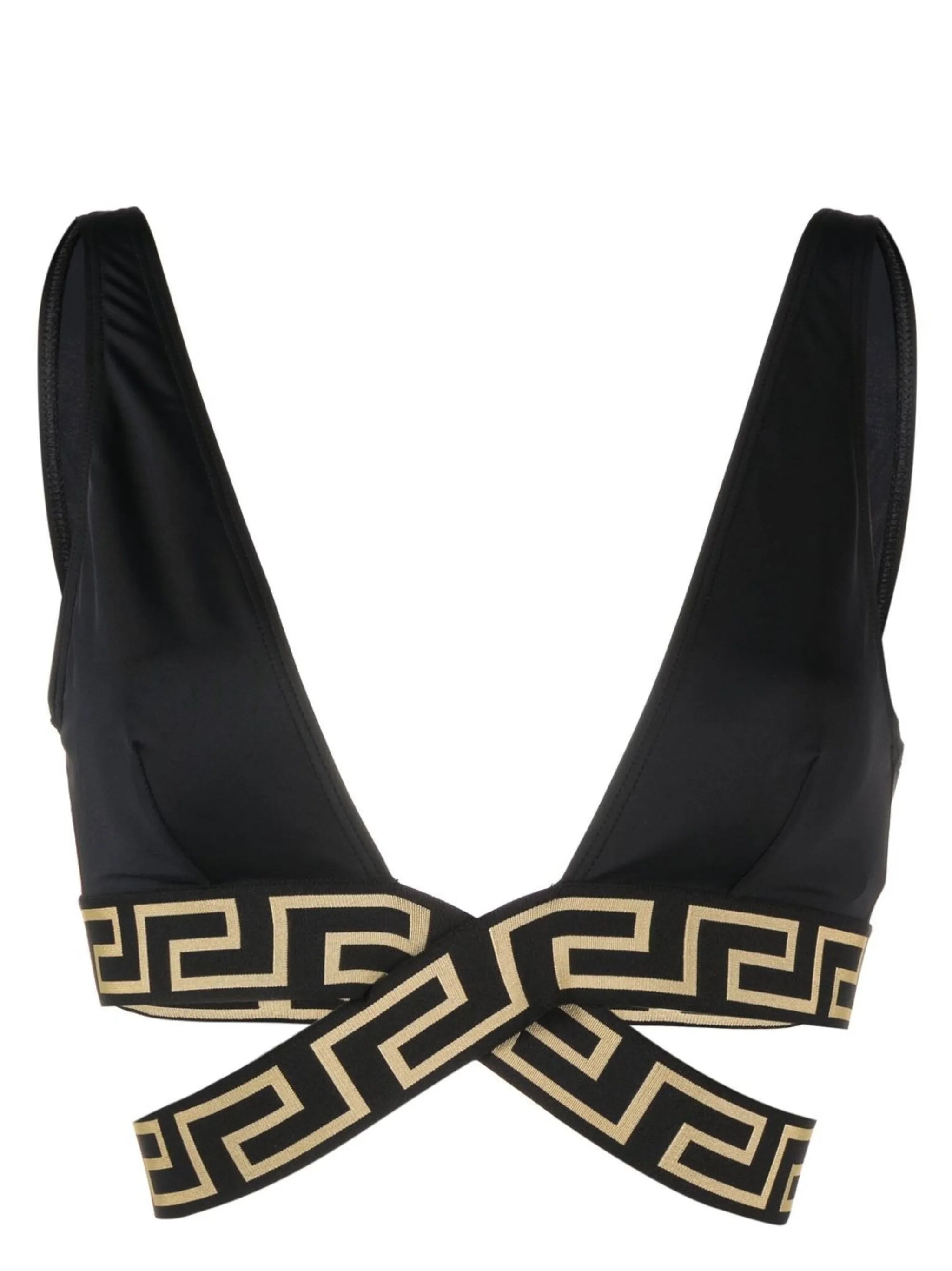 Greca Border triangle bikini top
