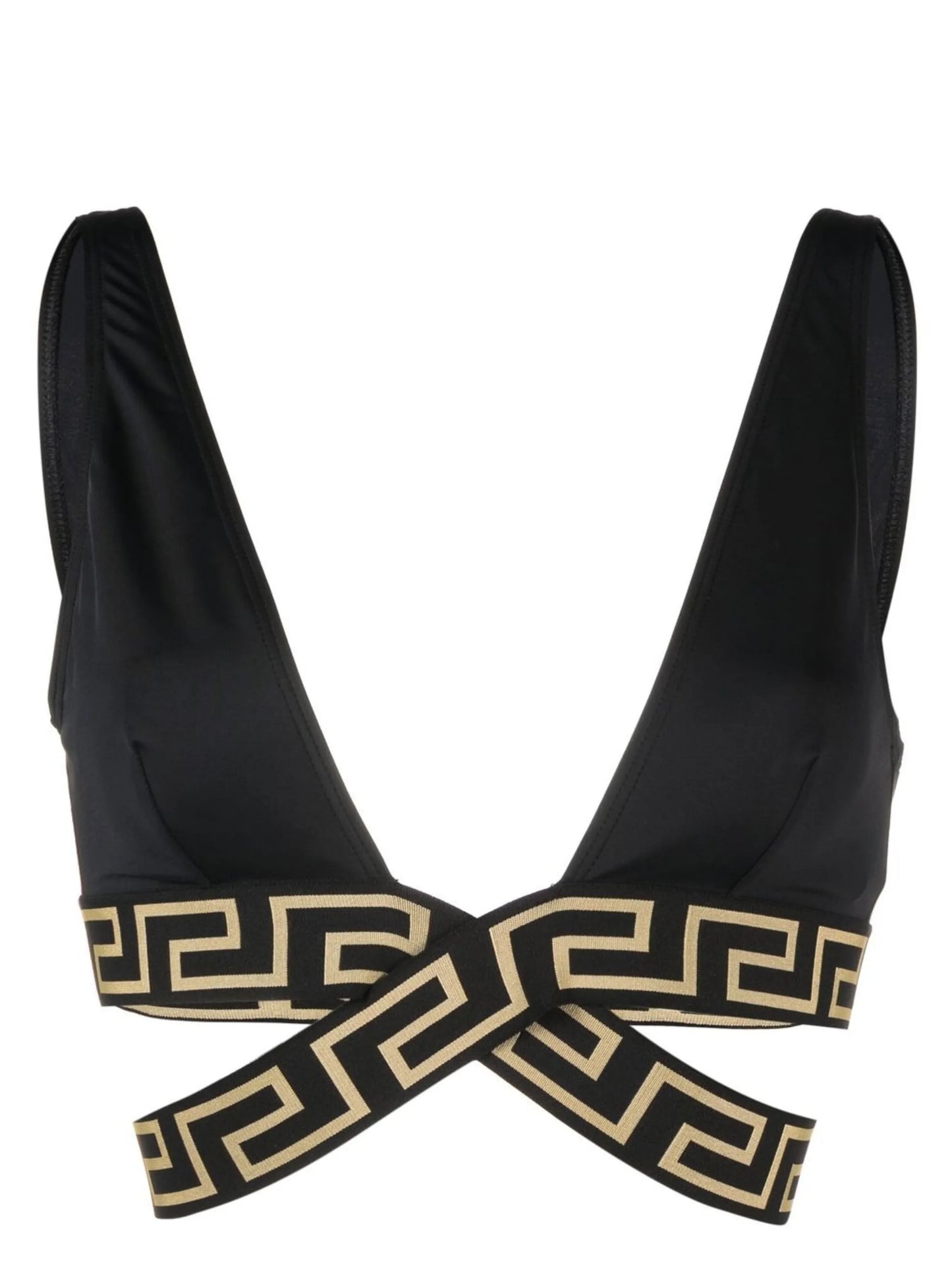 Greca Border triangle bikini top